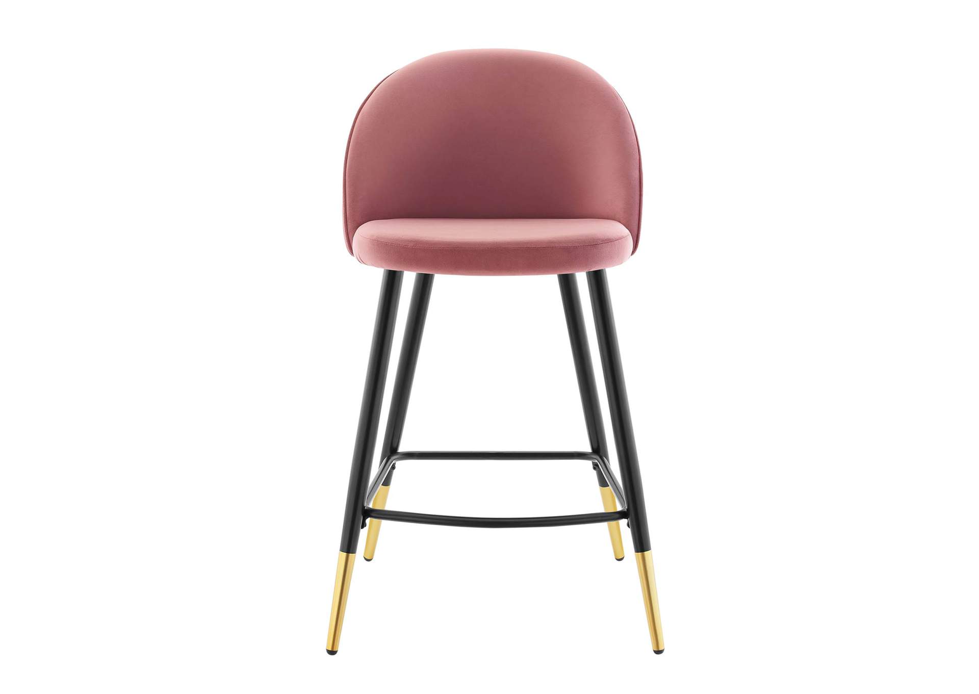 Cordial Performance Velvet Counter Stools - Set of 2,Modway