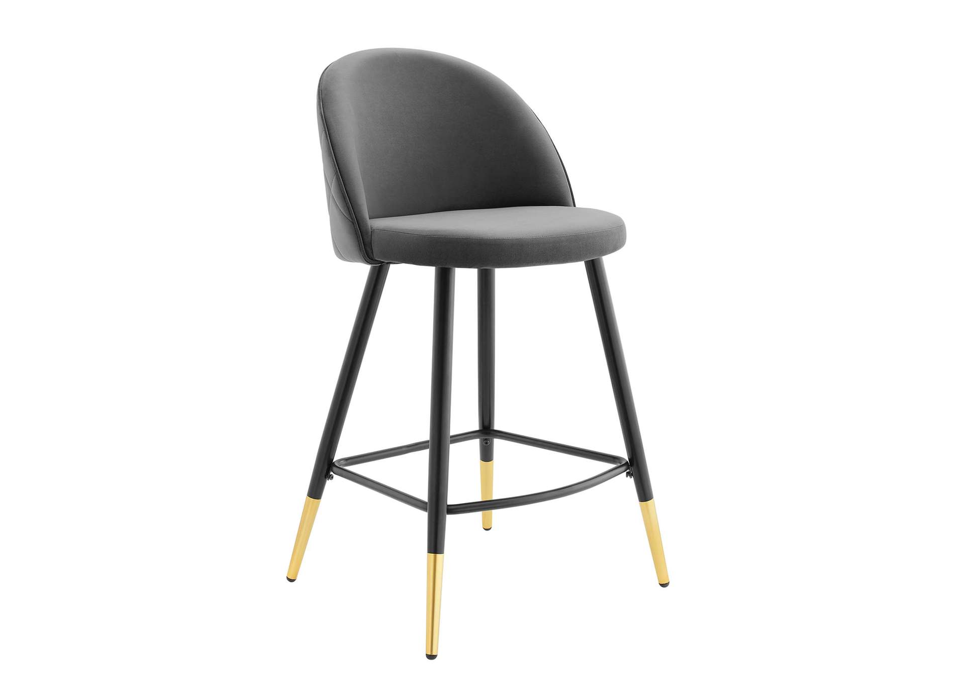 Cordial Performance Velvet Counter Stools - Set of 2,Modway