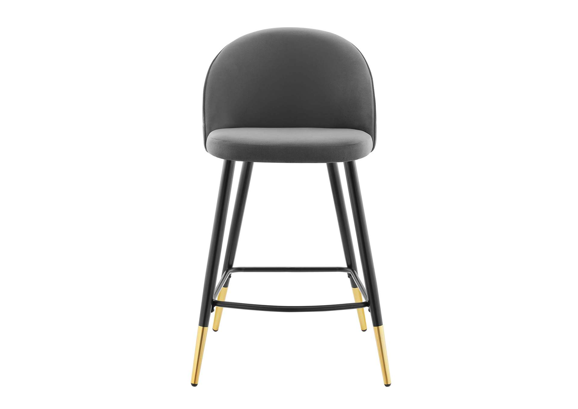 Cordial Performance Velvet Counter Stools - Set of 2,Modway