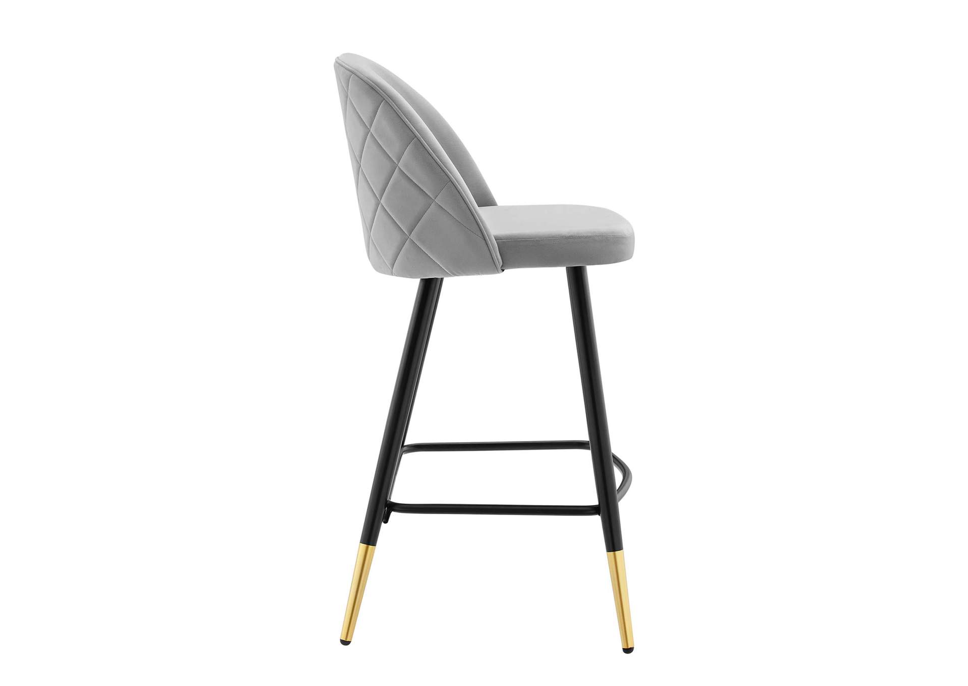 Cordial Performance Velvet Counter Stools - Set of 2,Modway