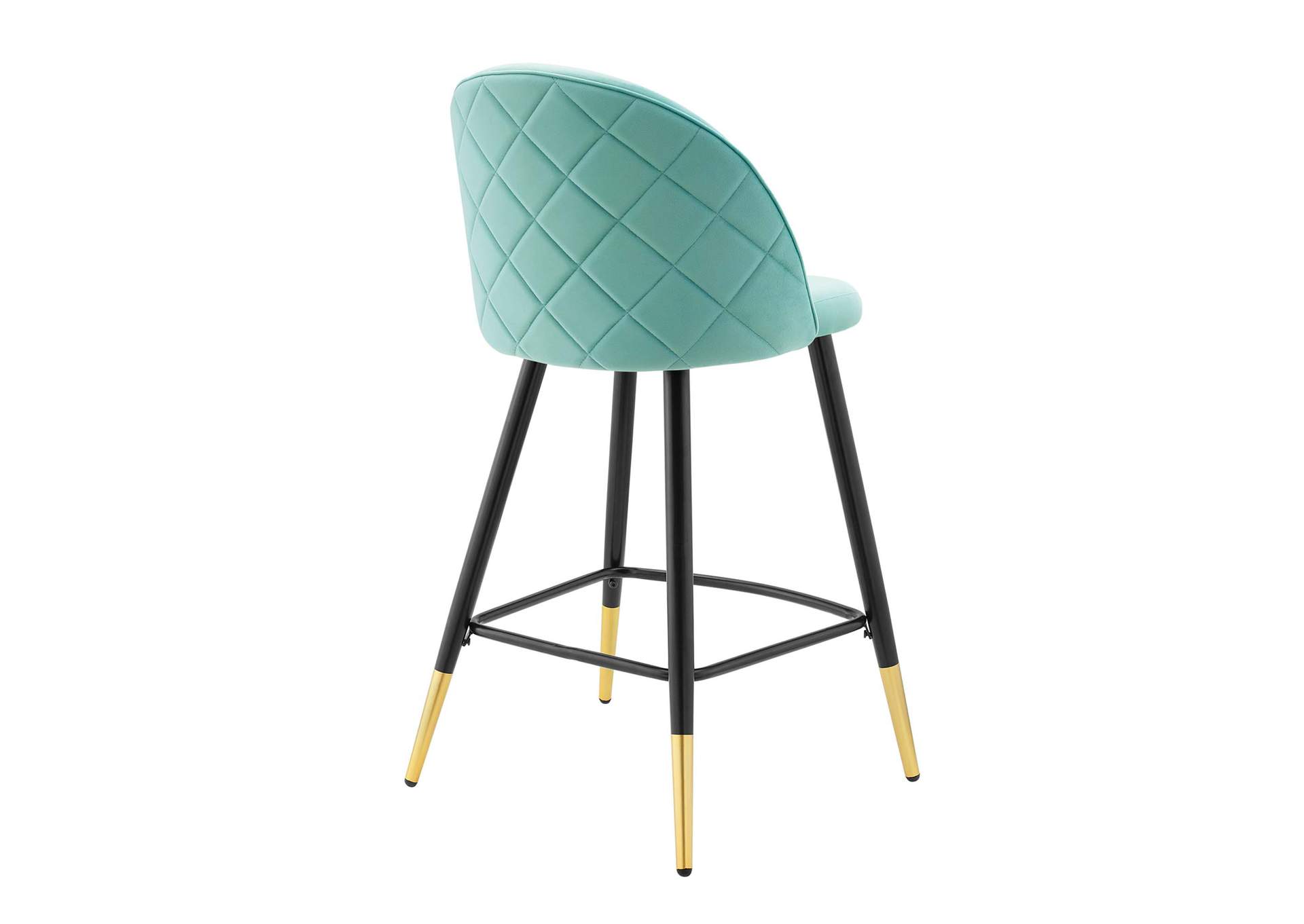 Cordial Performance Velvet Counter Stools - Set of 2,Modway