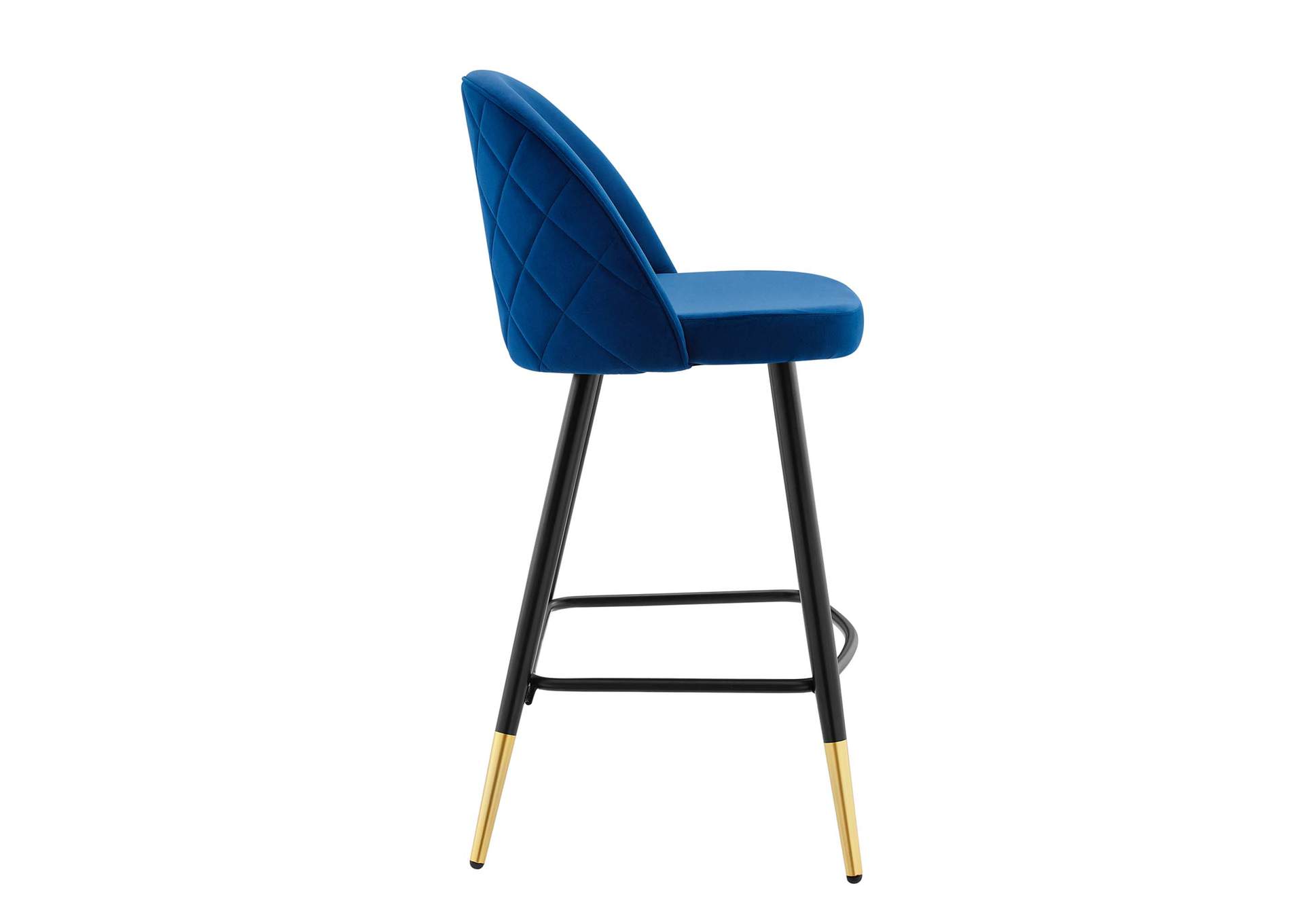 Cordial Performance Velvet Counter Stools - Set of 2,Modway