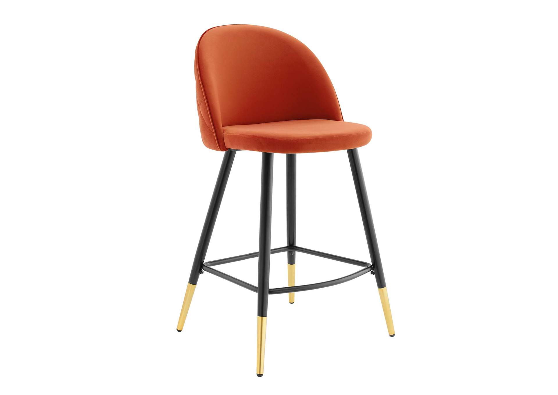 Cordial Performance Velvet Counter Stools - Set of 2,Modway