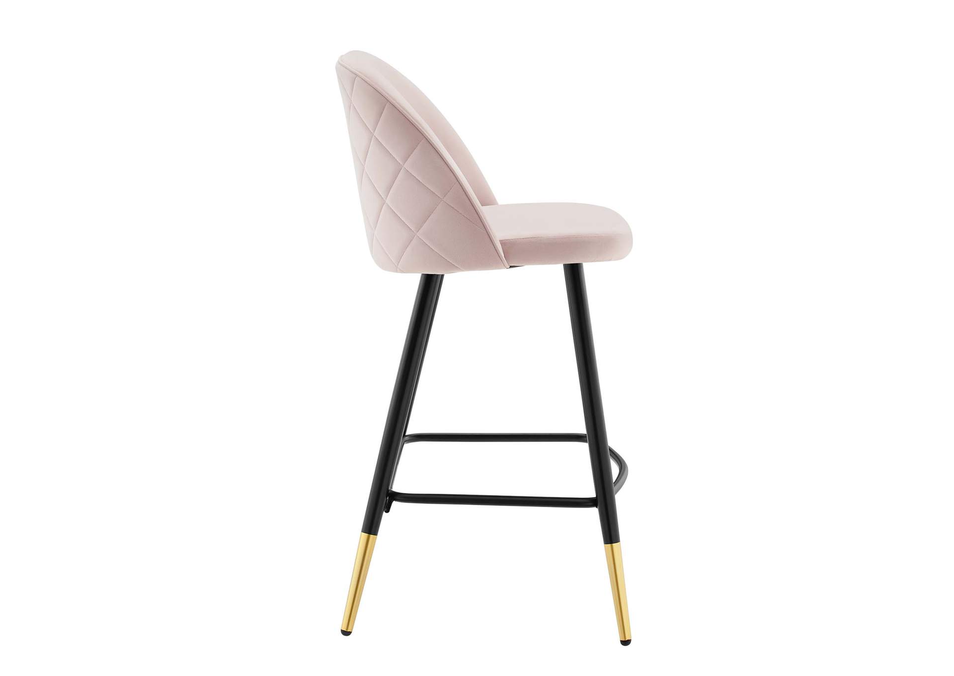 Cordial Performance Velvet Counter Stools - Set of 2,Modway