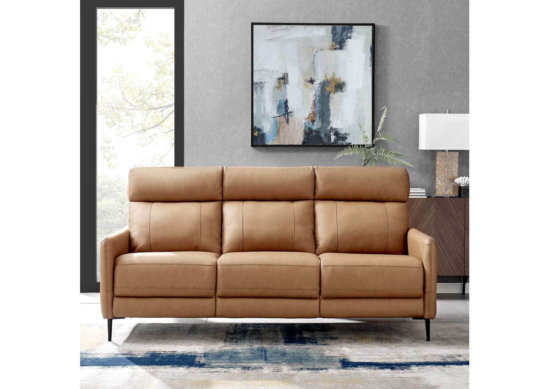 Huxley Leather Sofa,Modway