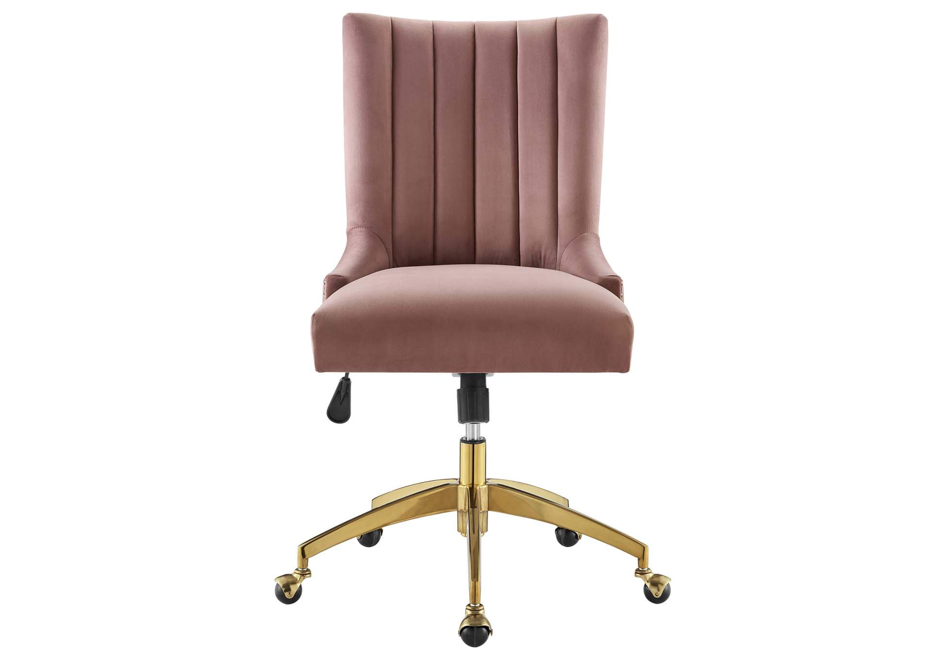 Empower Channel Tufted Performance Velvet Office Chair,Modway