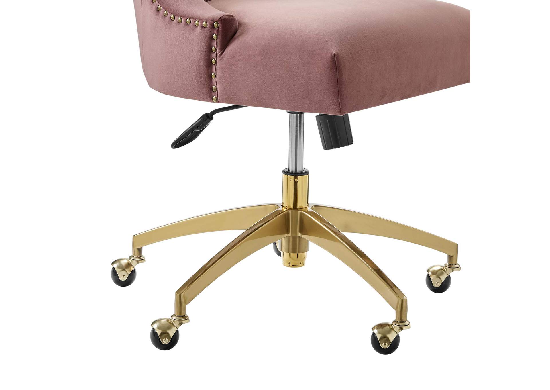 Empower Channel Tufted Performance Velvet Office Chair,Modway