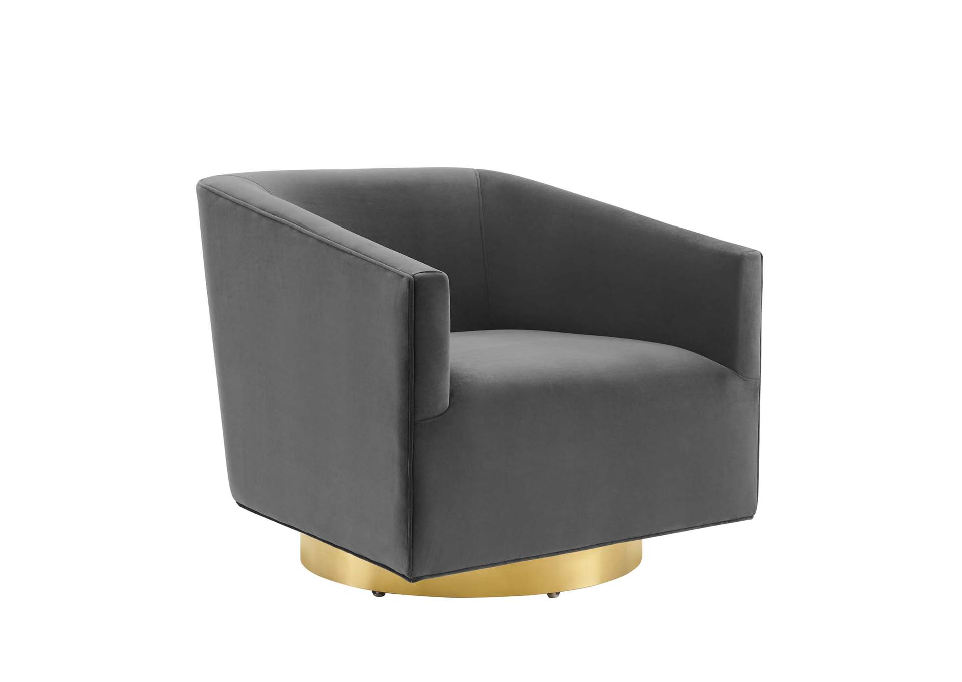 Twist Accent Lounge Performance Velvet Swivel Chair,Modway