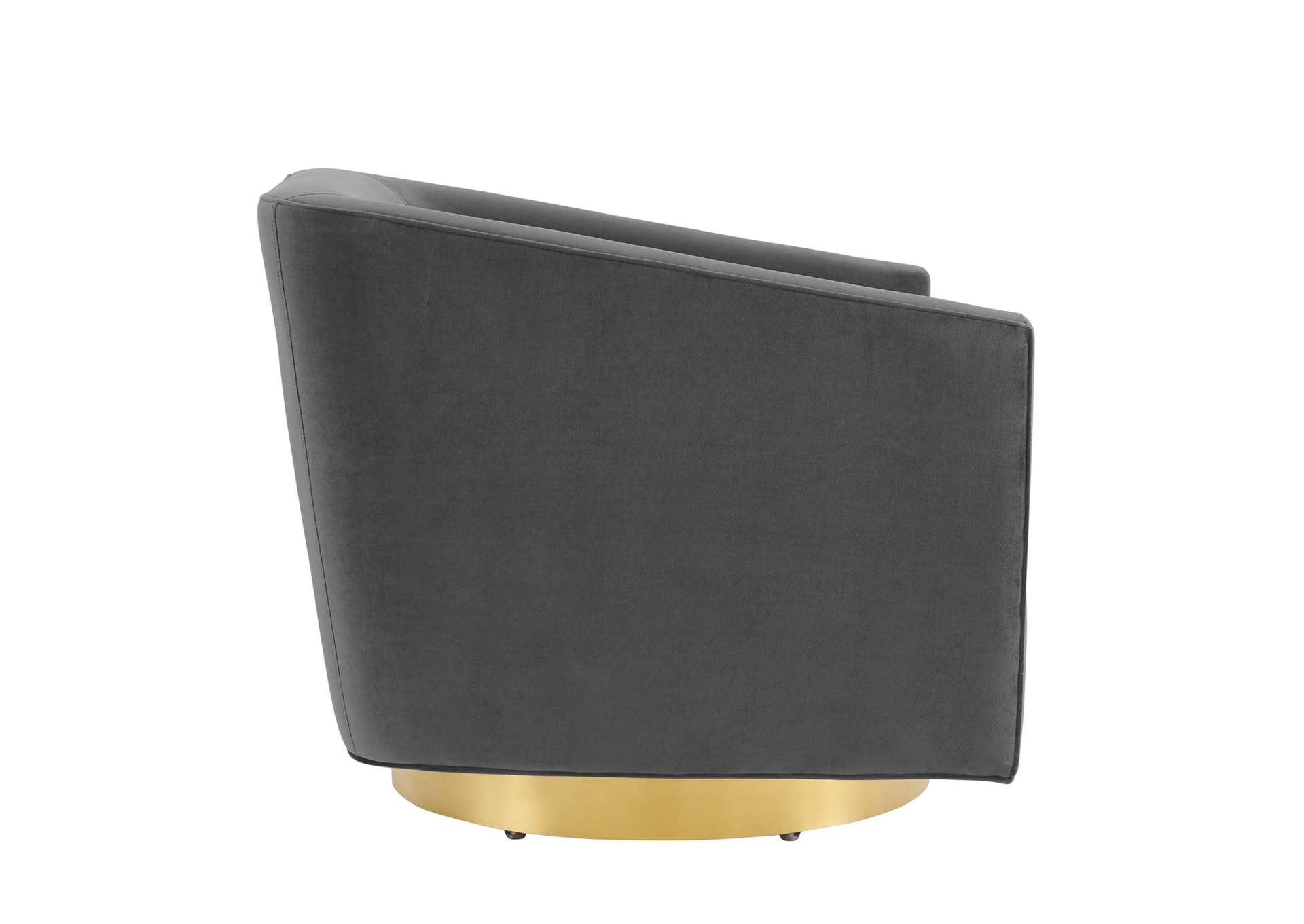 Twist Accent Lounge Performance Velvet Swivel Chair,Modway