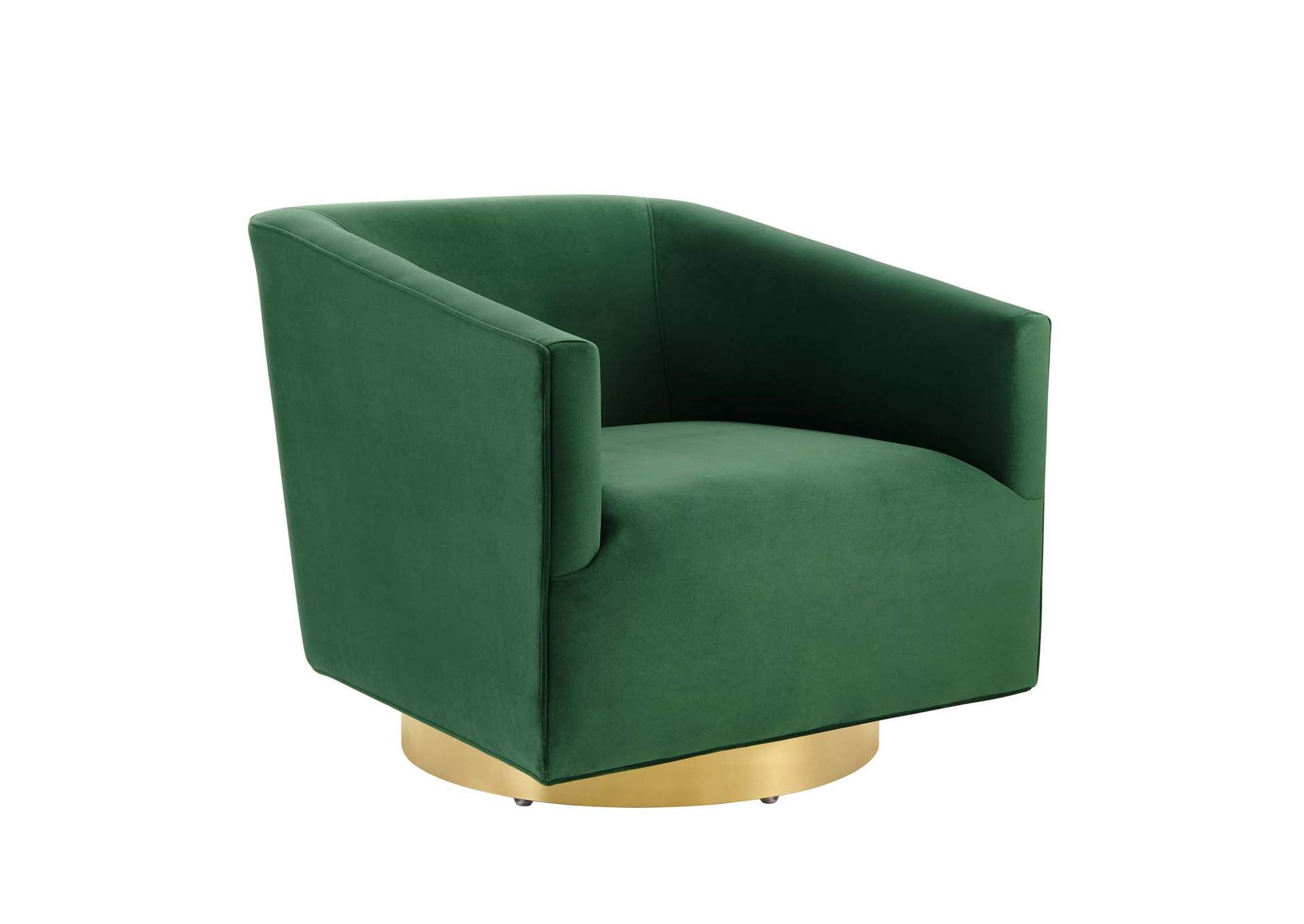 Twist Accent Lounge Performance Velvet Swivel Chair,Modway