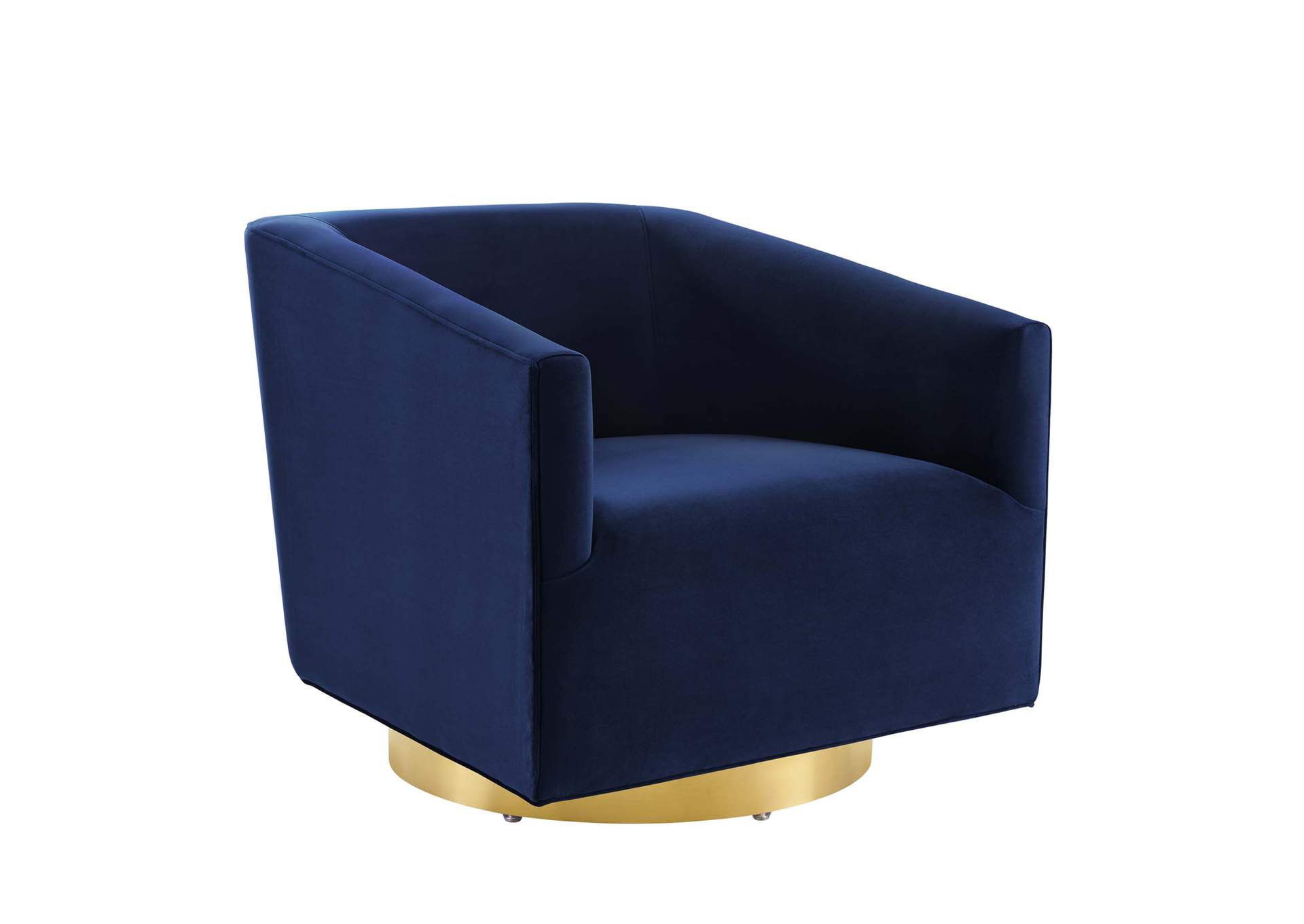 Twist Accent Lounge Performance Velvet Swivel Chair,Modway
