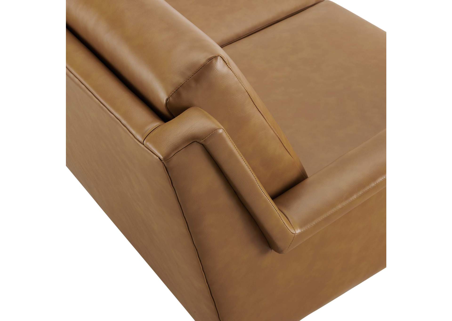 Chesapeake Vegan Leather Sofa,Modway