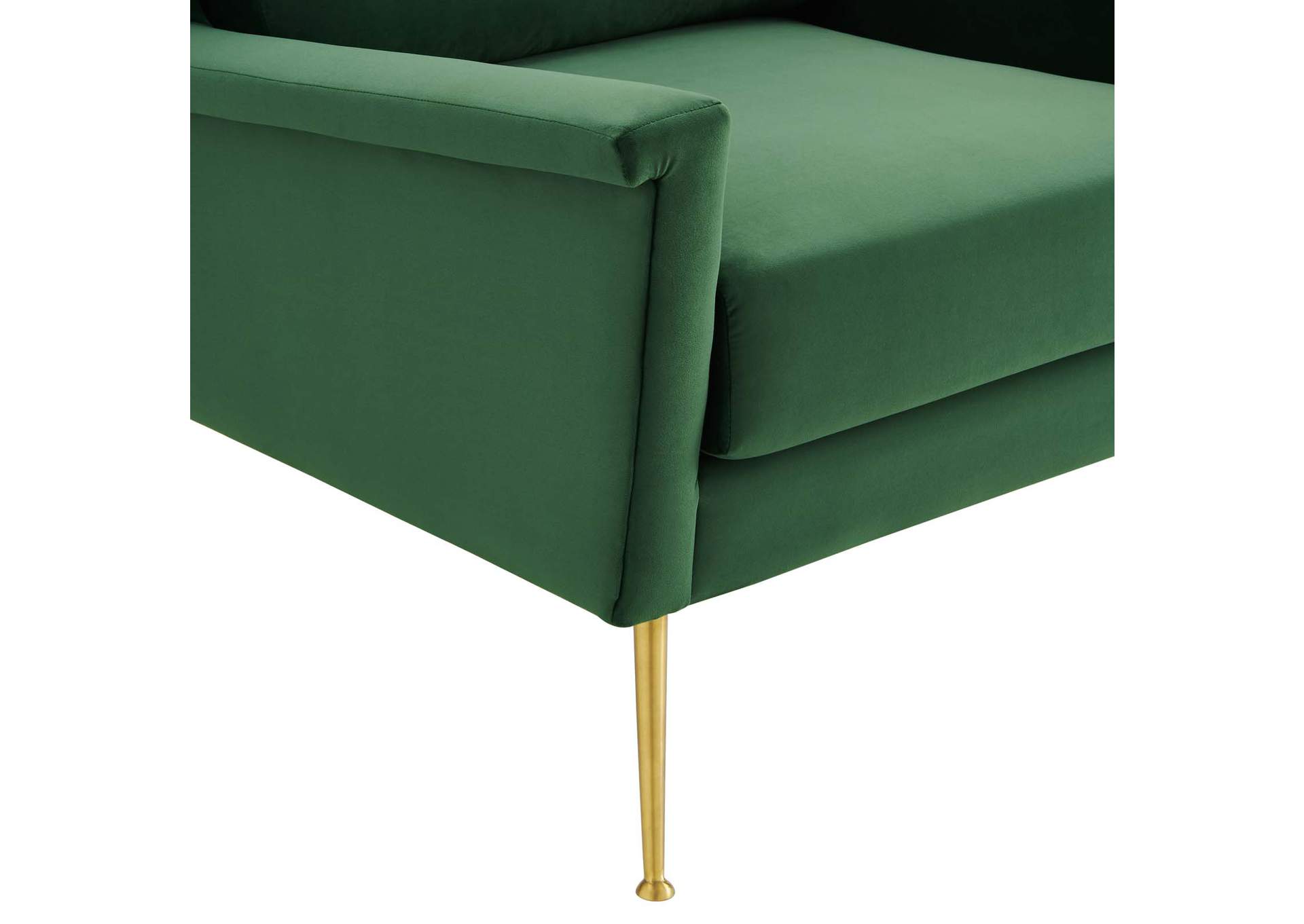 Chesapeake Performance Velvet Armchair,Modway