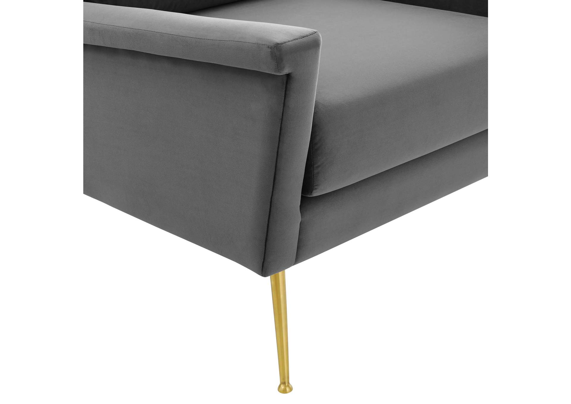 Chesapeake Performance Velvet Armchair,Modway