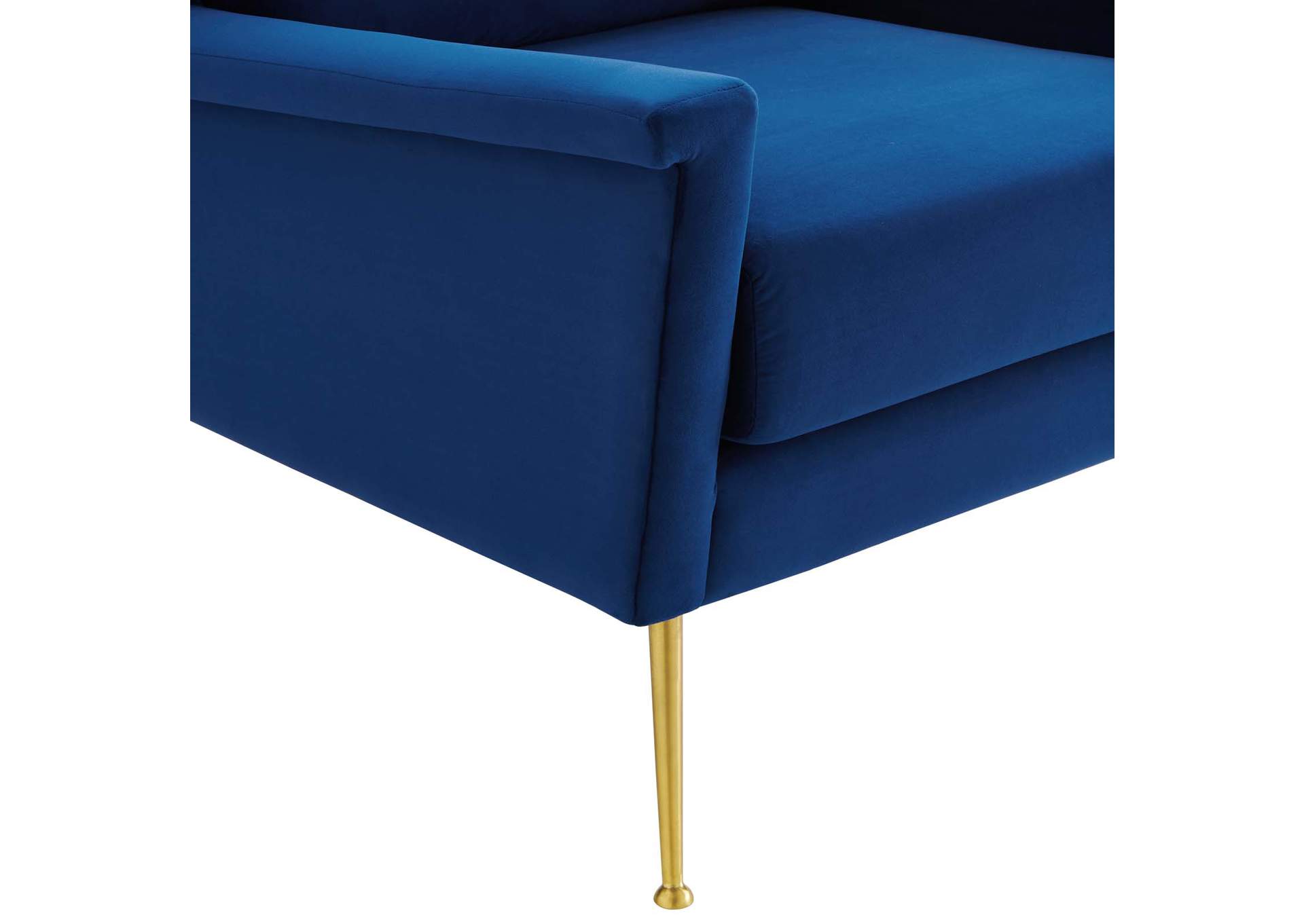 Chesapeake Performance Velvet Armchair,Modway