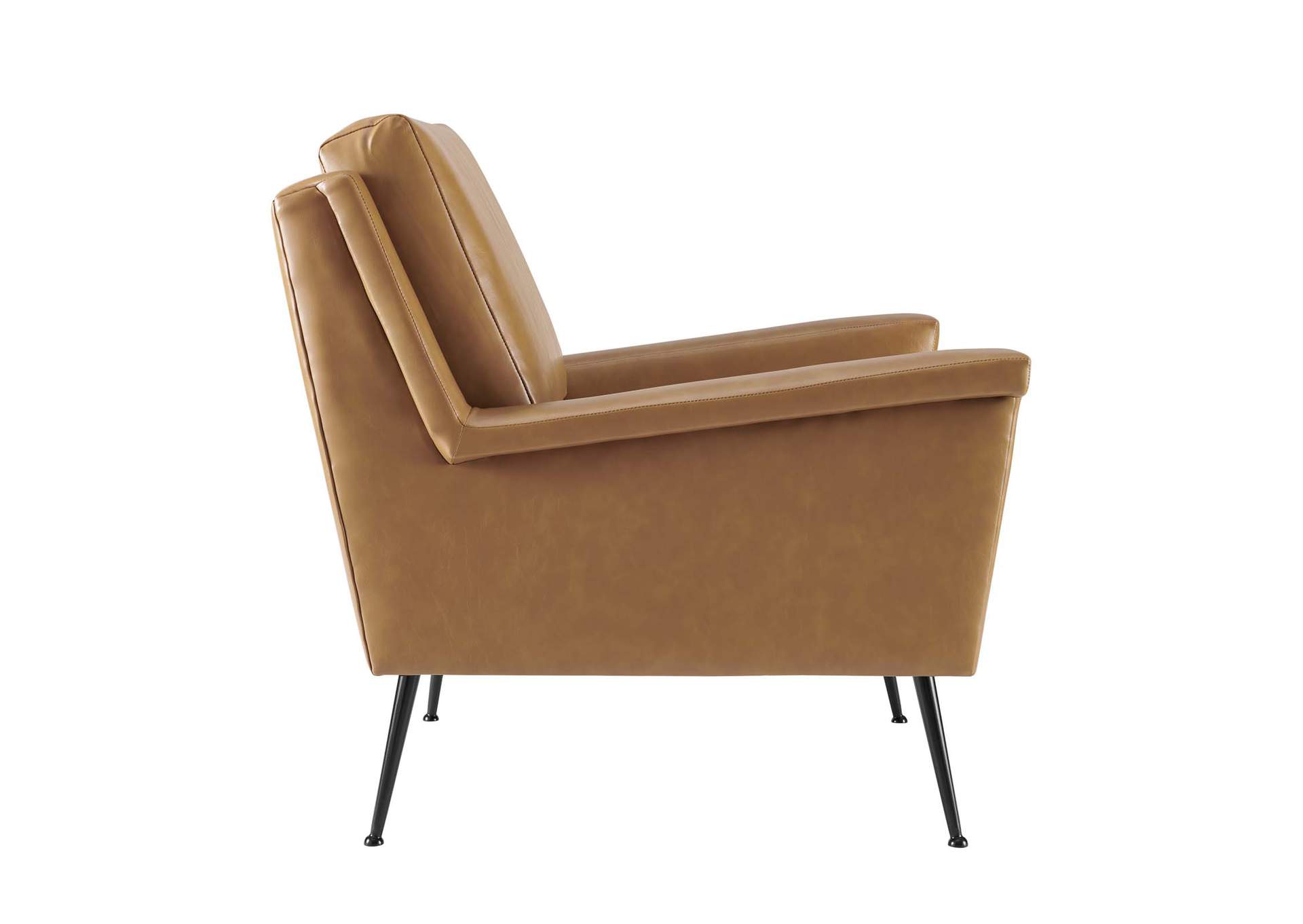 Chesapeake Vegan Leather Armchair,Modway