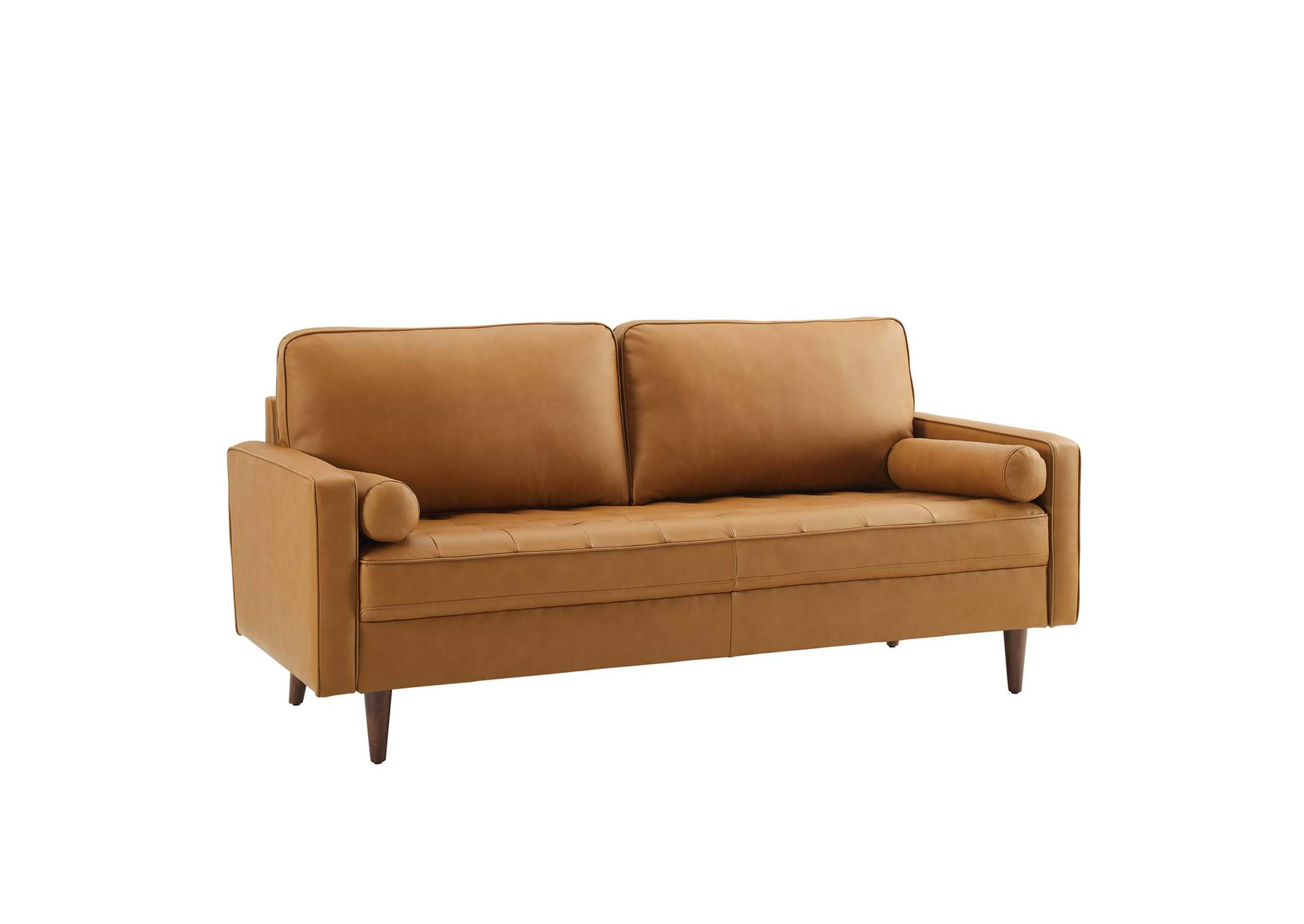 Valour Leather Sofa,Modway