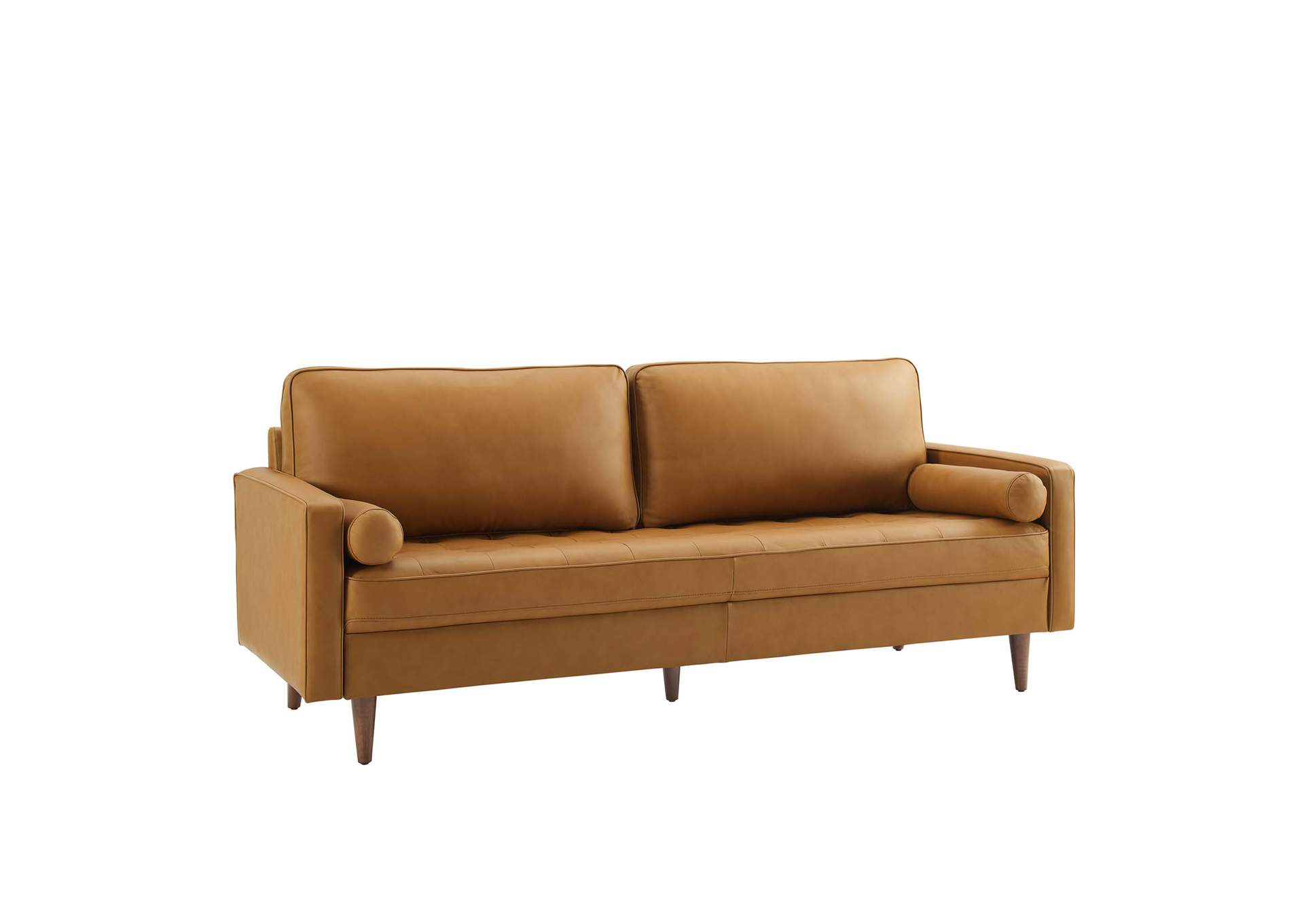 Valour 81" Leather Sofa,Modway