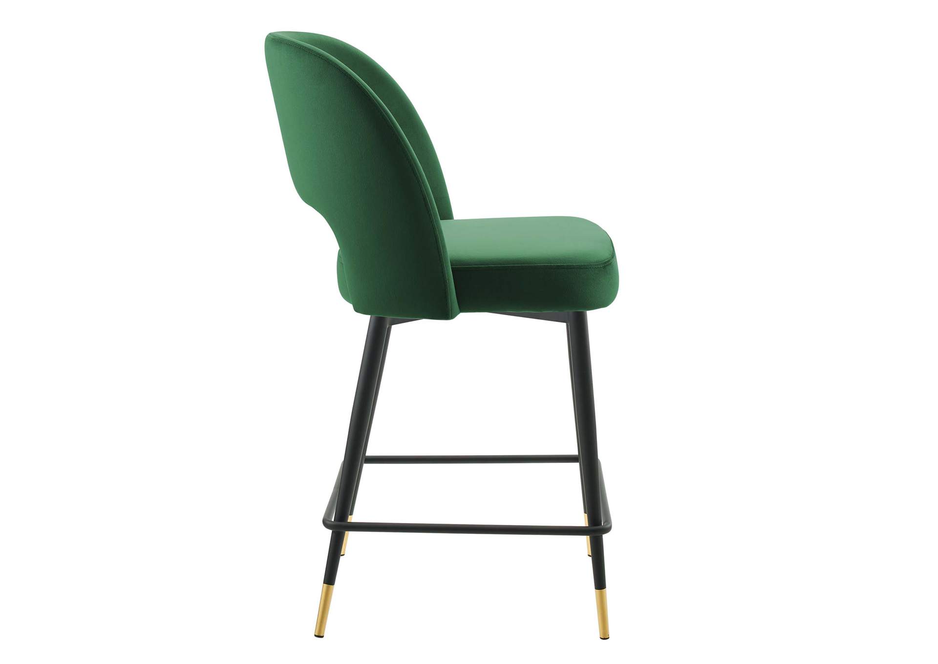 Emerald Rouse Performance Velvet Counter Stool,Modway