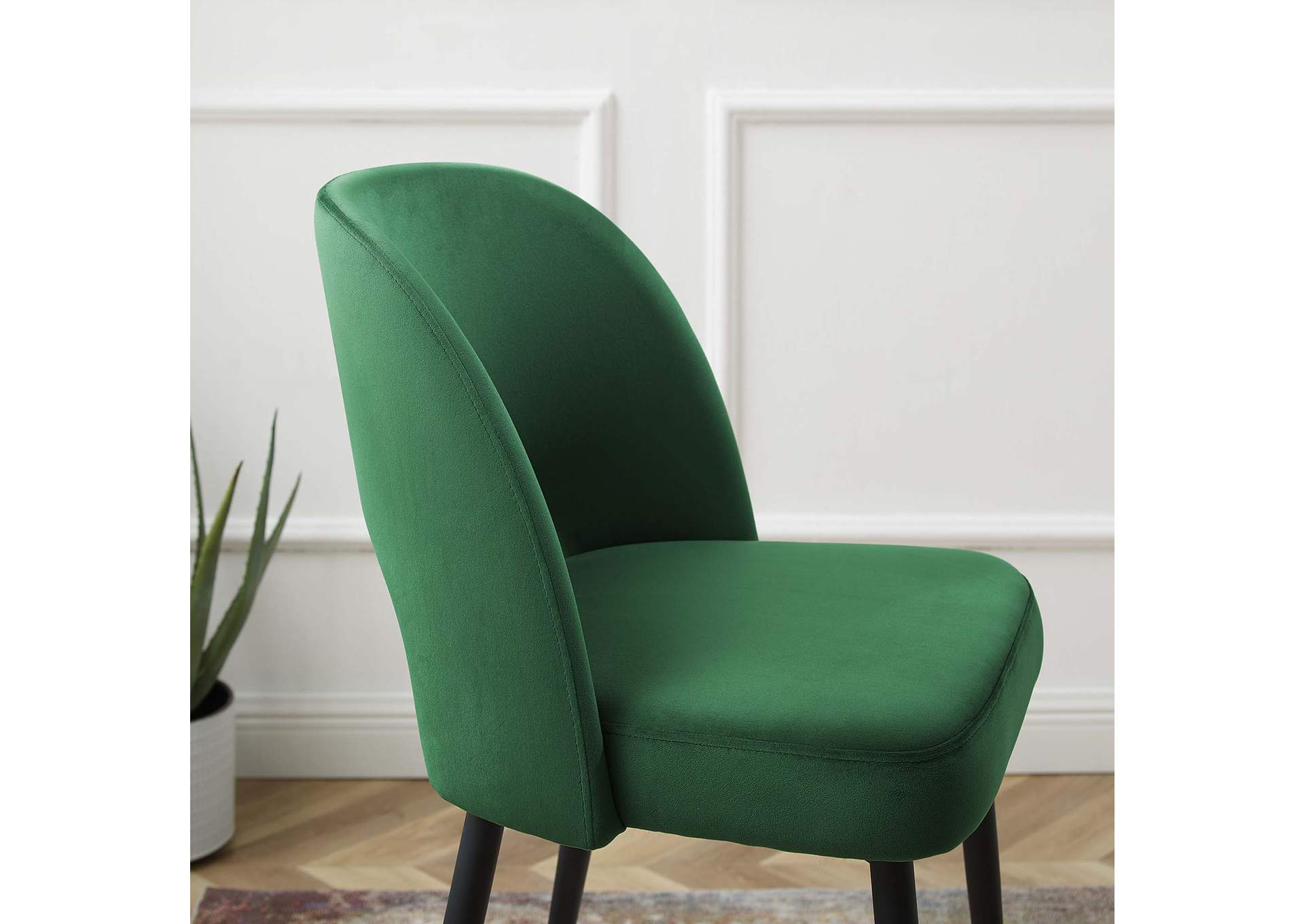 Emerald Rouse Performance Velvet Counter Stool,Modway