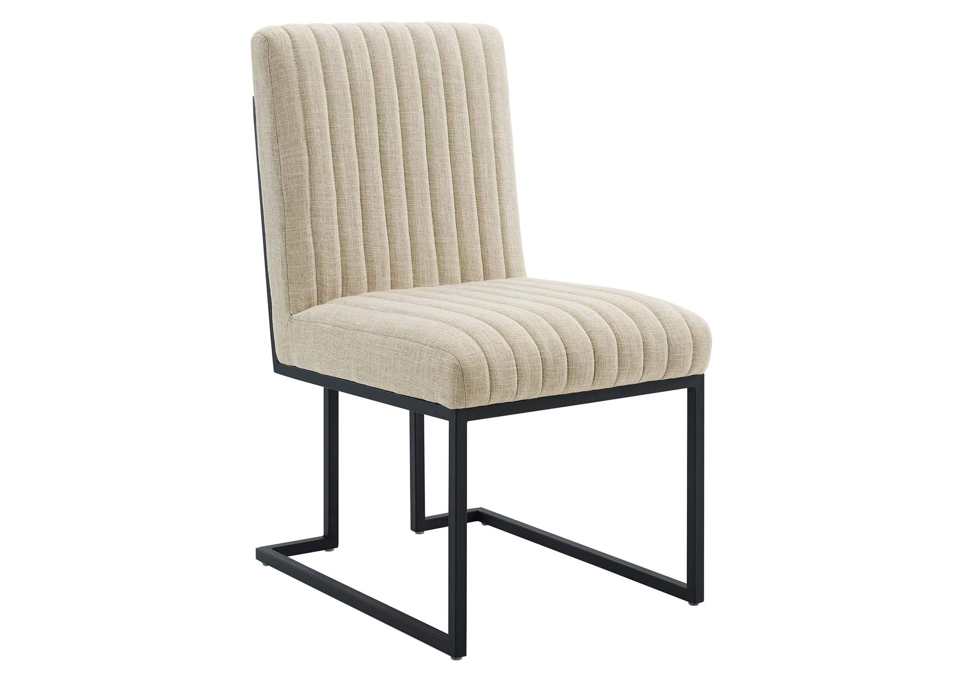 Indulge Channel Tufted Fabric Dining Chair,Modway