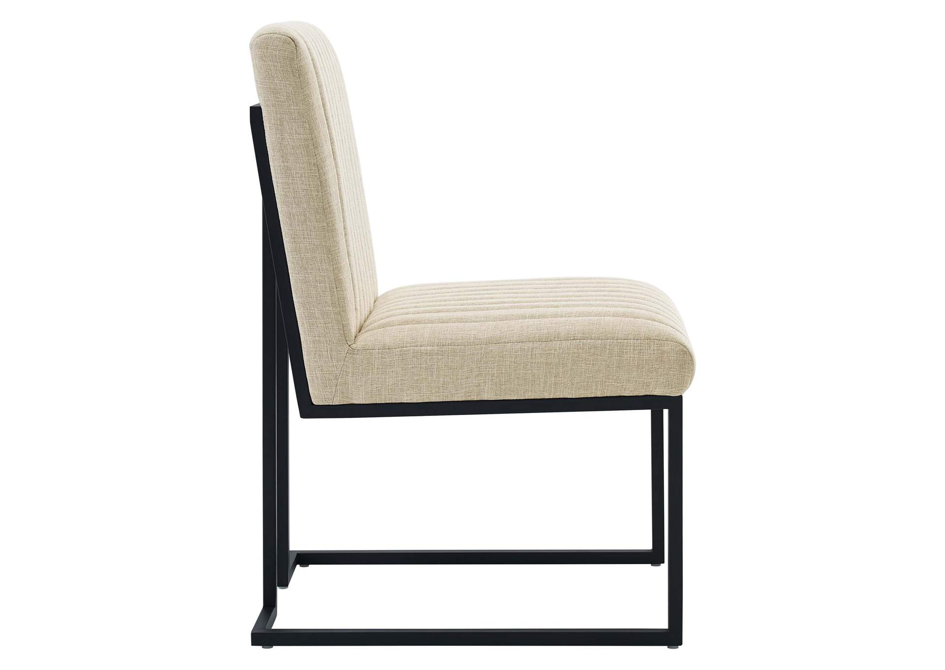 Indulge Channel Tufted Fabric Dining Chair,Modway