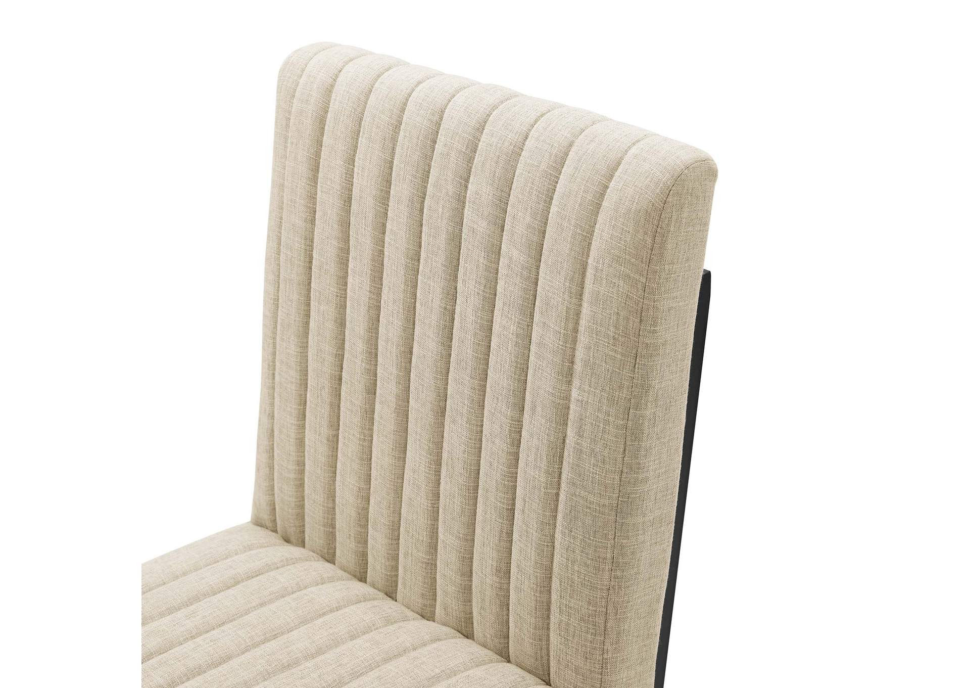 Indulge Channel Tufted Fabric Dining Chair,Modway