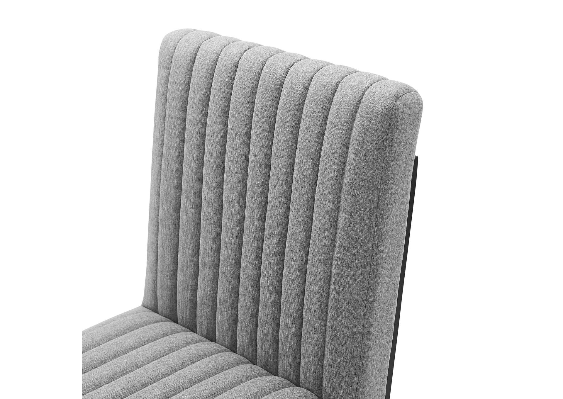 Indulge Channel Tufted Fabric Dining Chair,Modway
