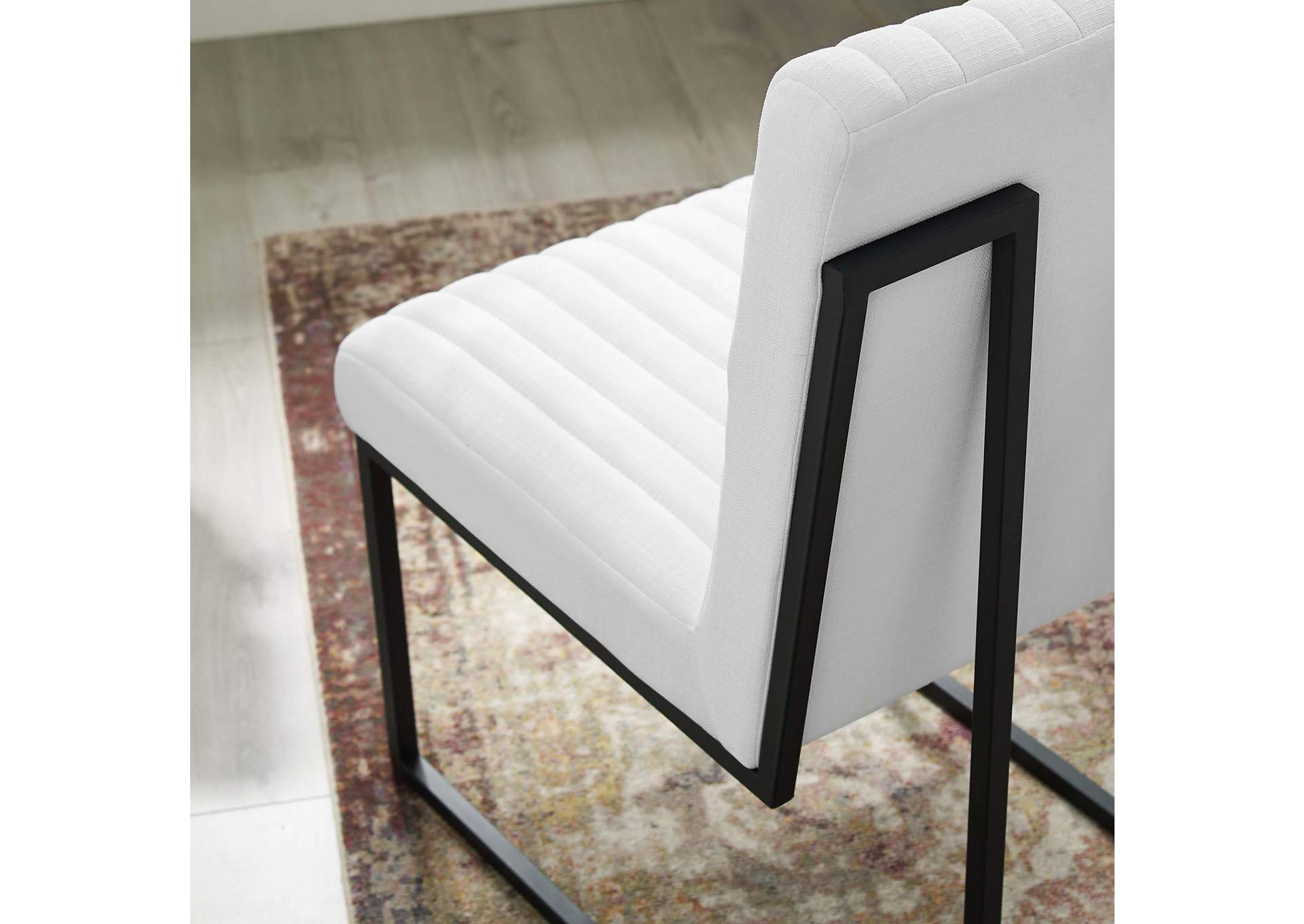 Indulge Channel Tufted Fabric Dining Chair,Modway