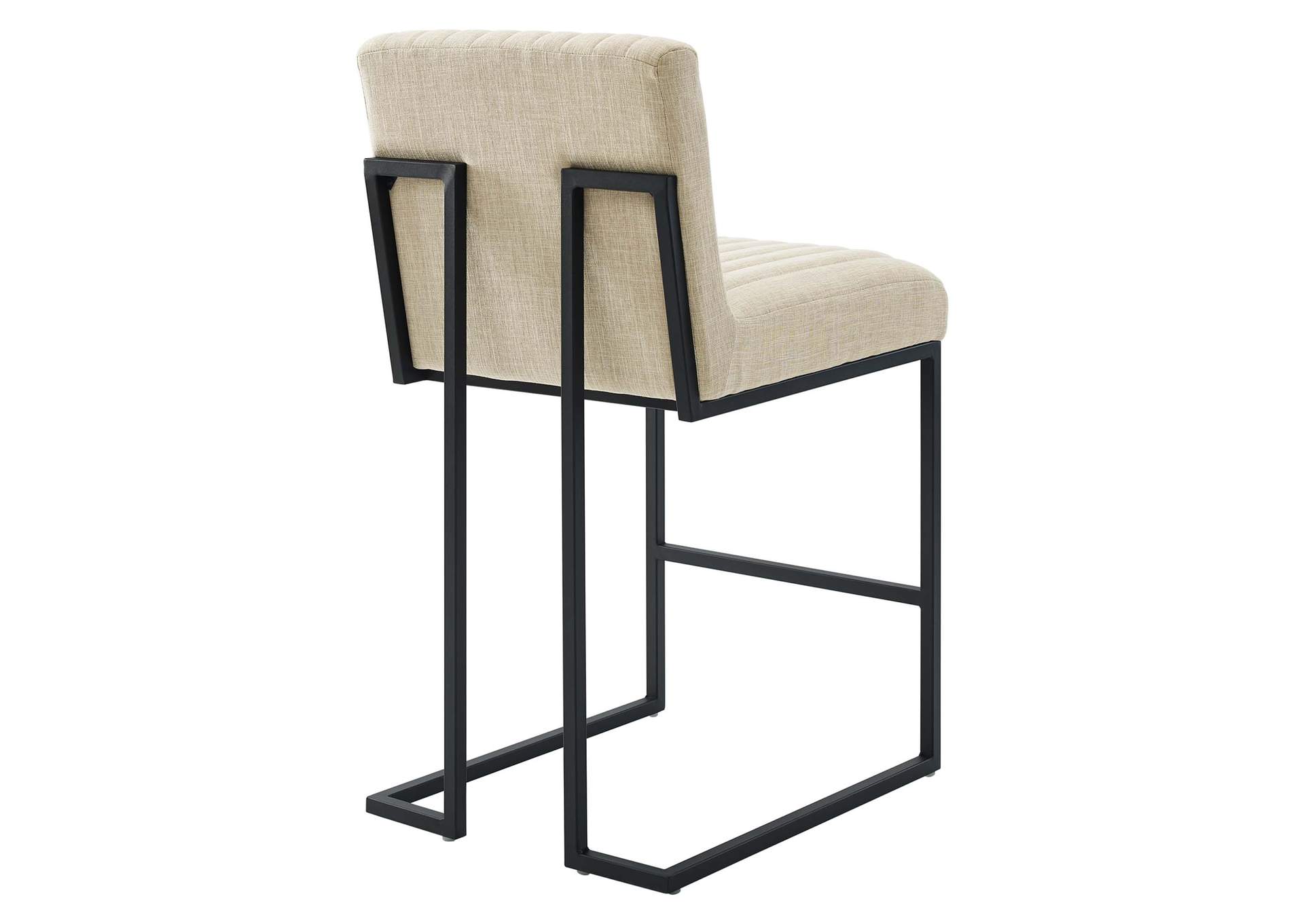 Indulge Channel Tufted Fabric Counter Stool,Modway