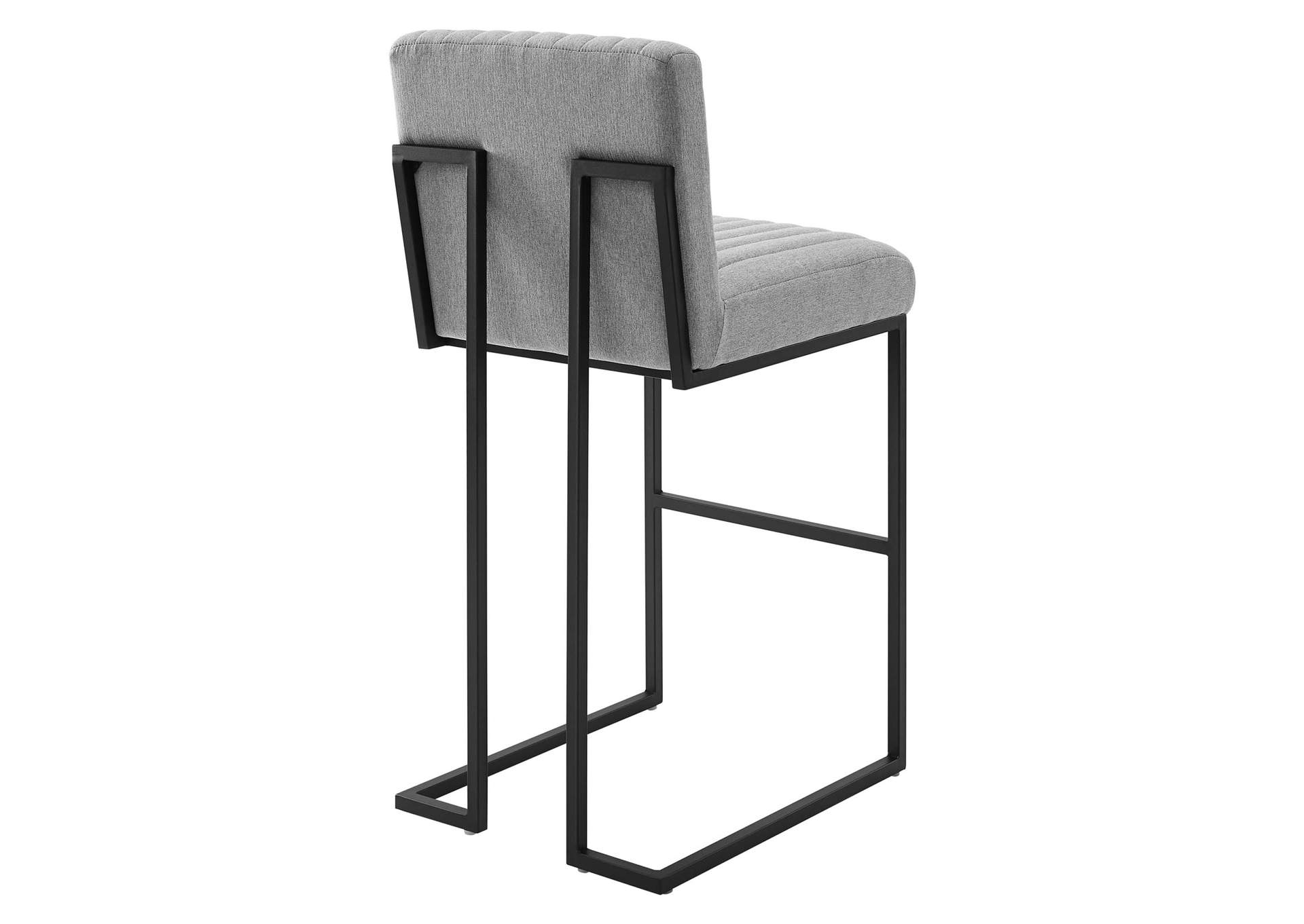 Indulge Channel Tufted Fabric Bar Stool,Modway