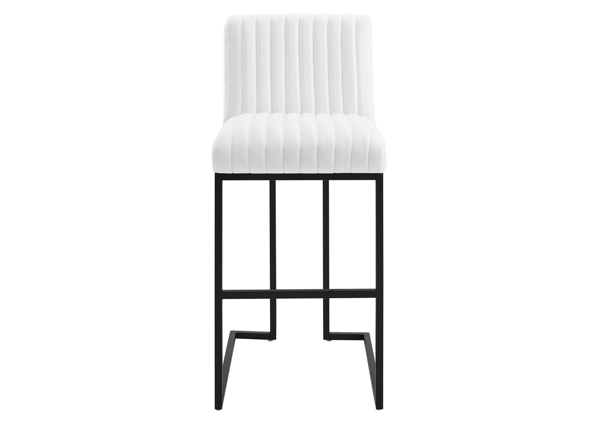 Indulge Channel Tufted Fabric Bar Stool,Modway