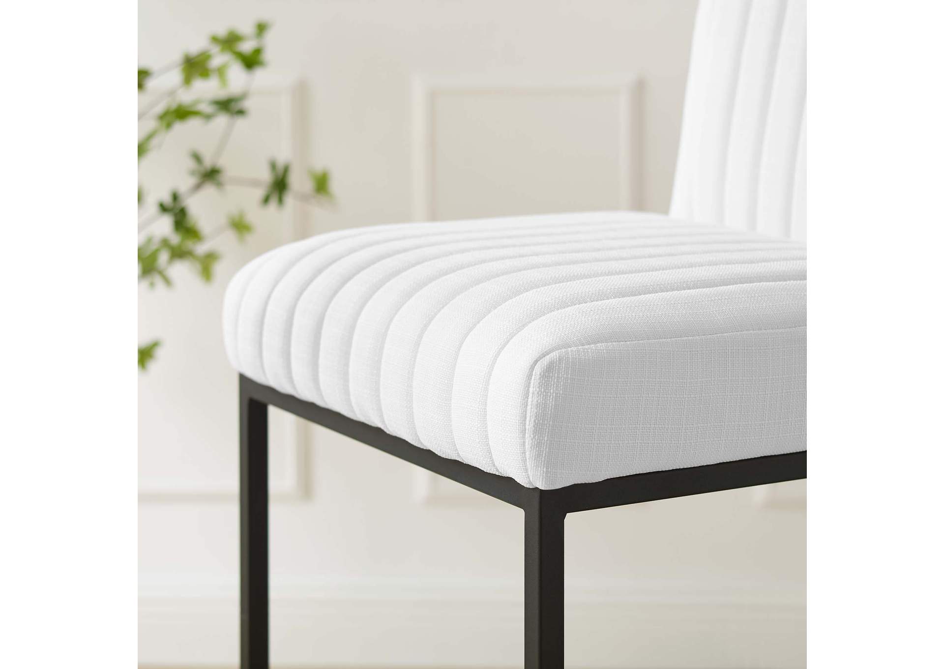 Indulge Channel Tufted Fabric Bar Stool,Modway