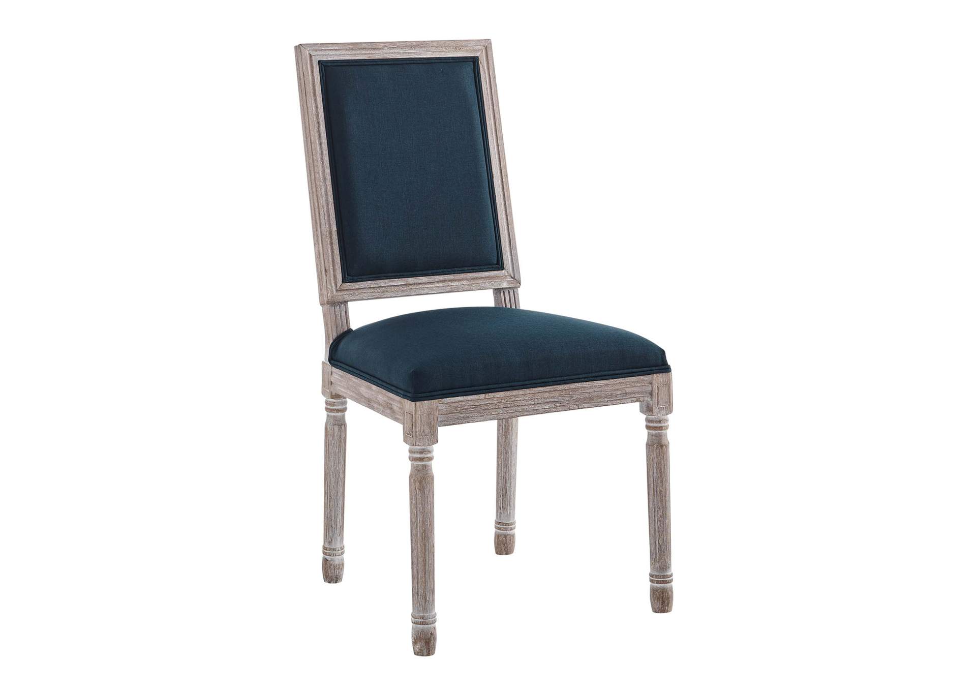 Court French Vintage Upholstered Fabric Dining Side Chair,Modway