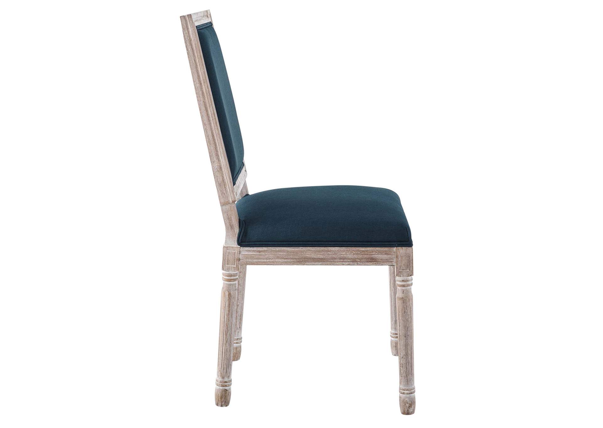 Court French Vintage Upholstered Fabric Dining Side Chair,Modway