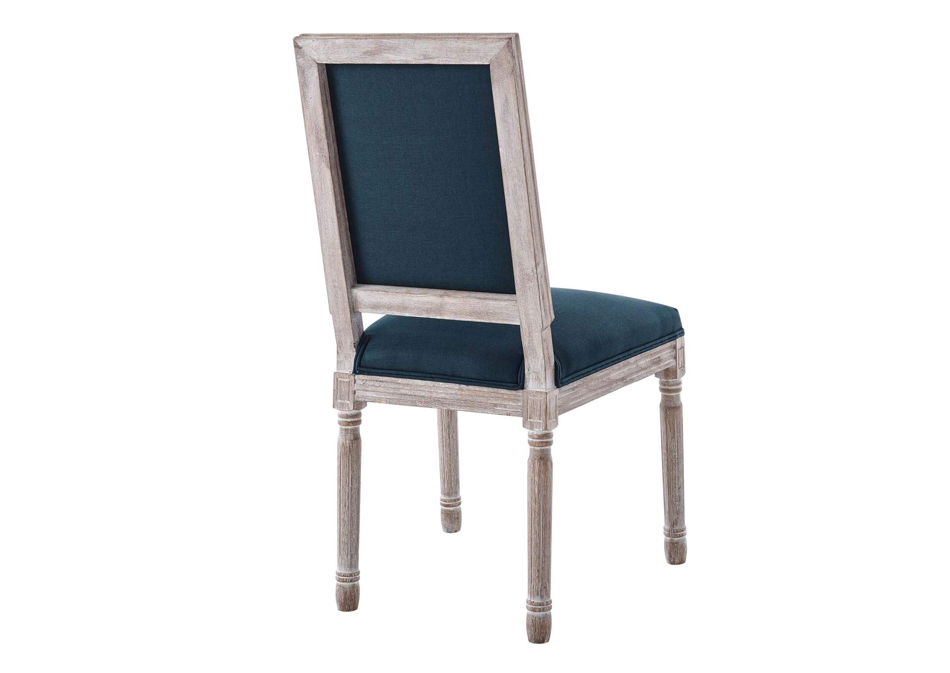 Court French Vintage Upholstered Fabric Dining Side Chair,Modway