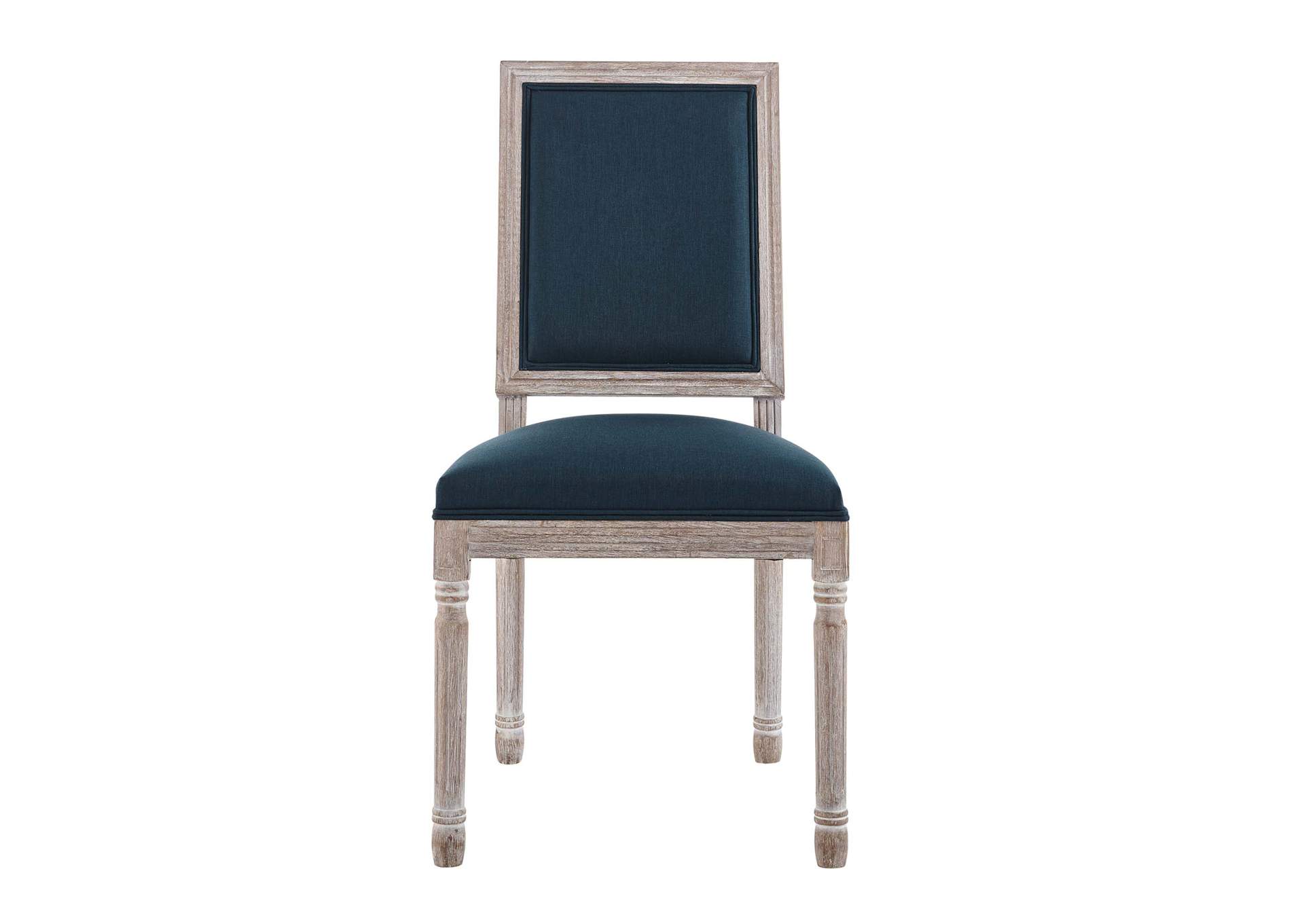 Court French Vintage Upholstered Fabric Dining Side Chair,Modway