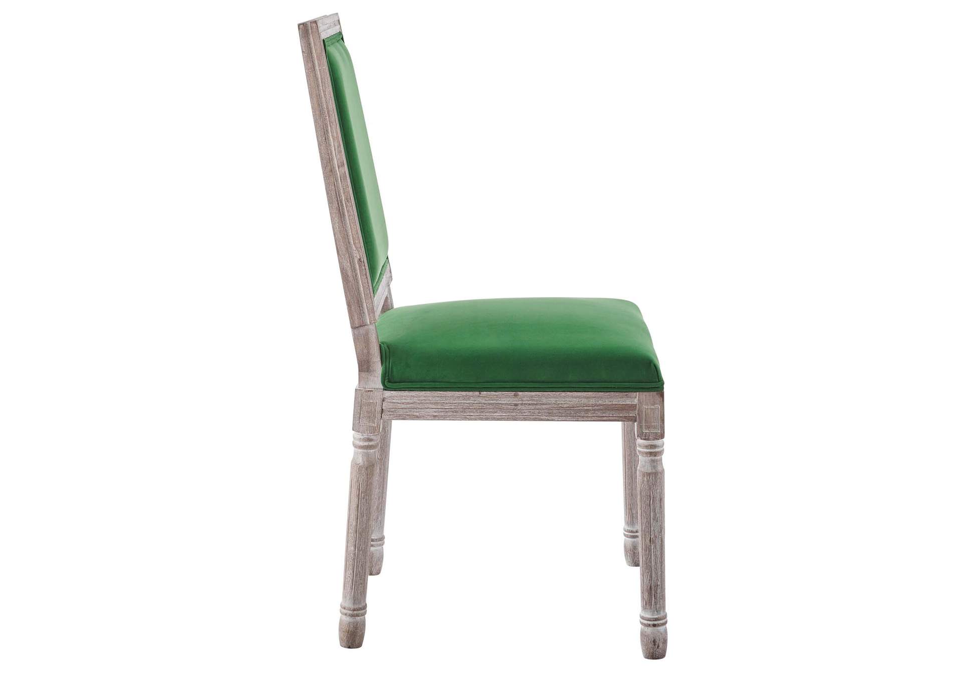 Court French Vintage Performance Velvet Dining Side Chair,Modway