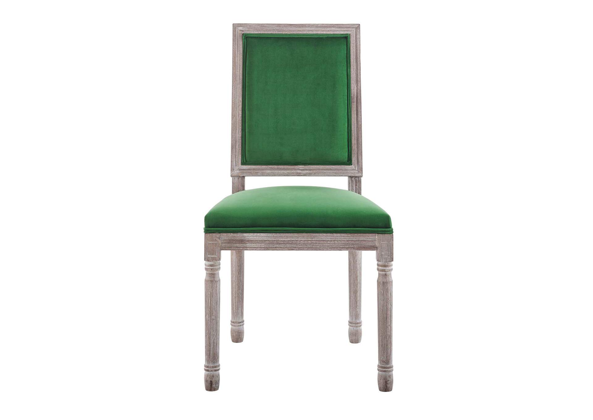 Court French Vintage Performance Velvet Dining Side Chair,Modway