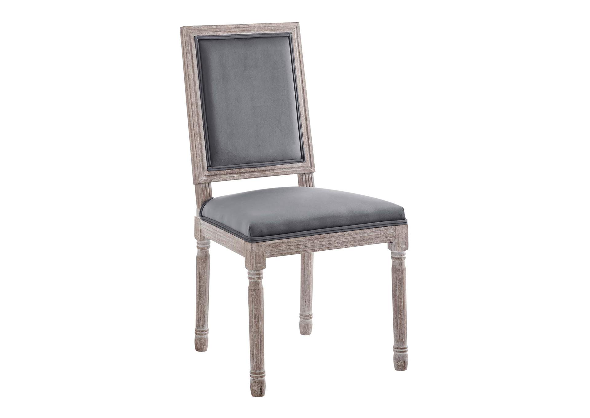 Court French Vintage Performance Velvet Dining Side Chair,Modway