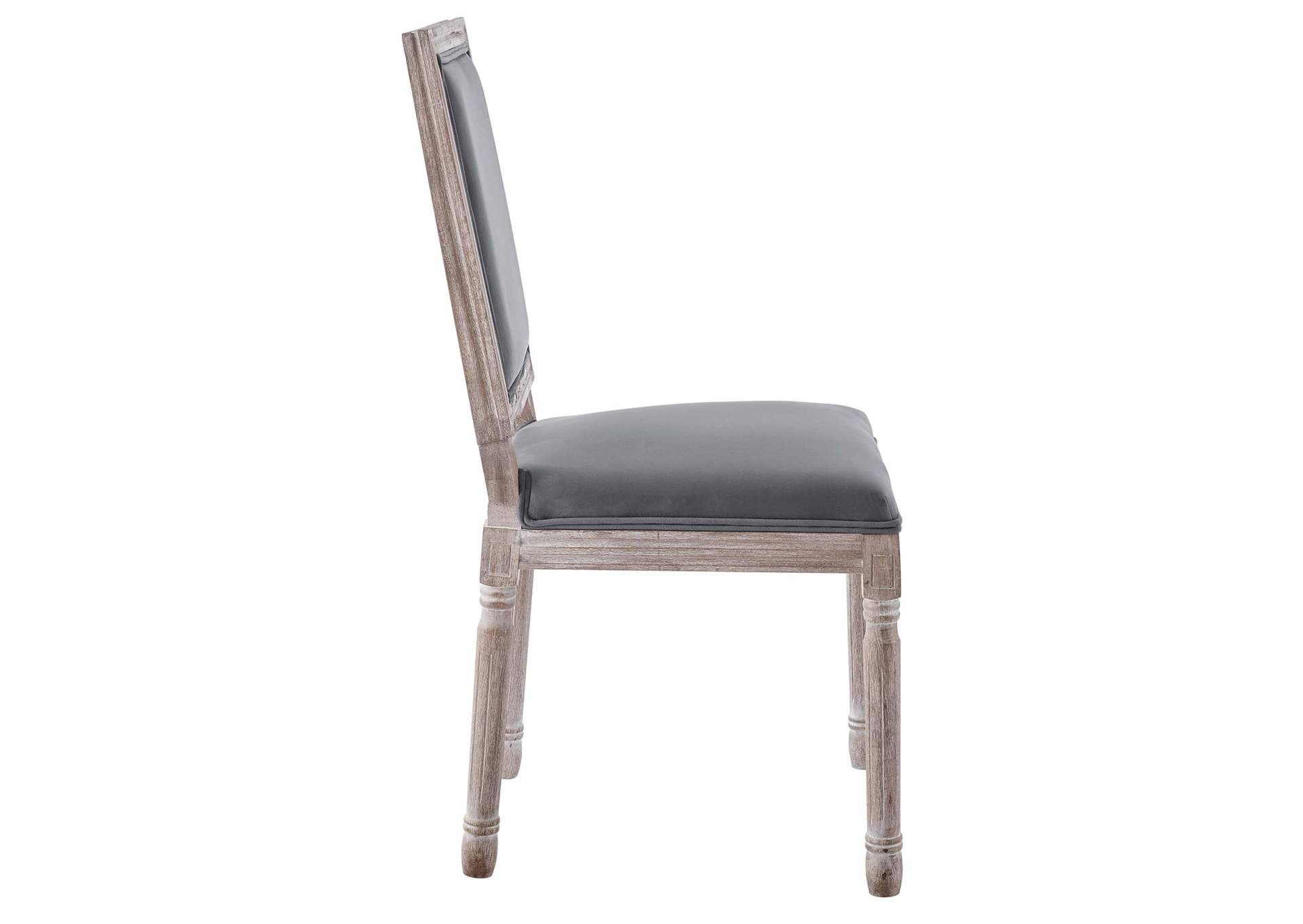 Court French Vintage Performance Velvet Dining Side Chair,Modway