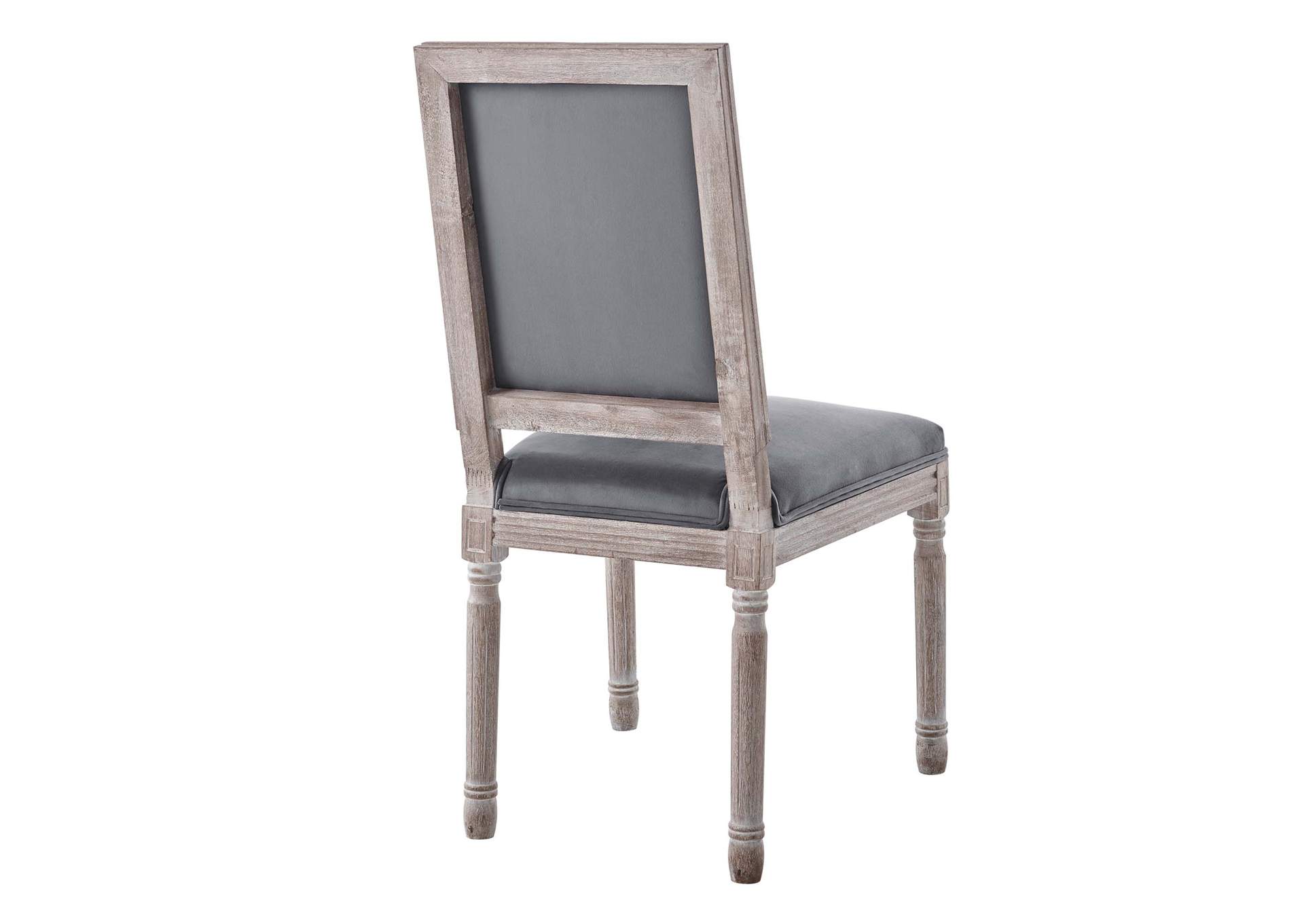 Court French Vintage Performance Velvet Dining Side Chair,Modway