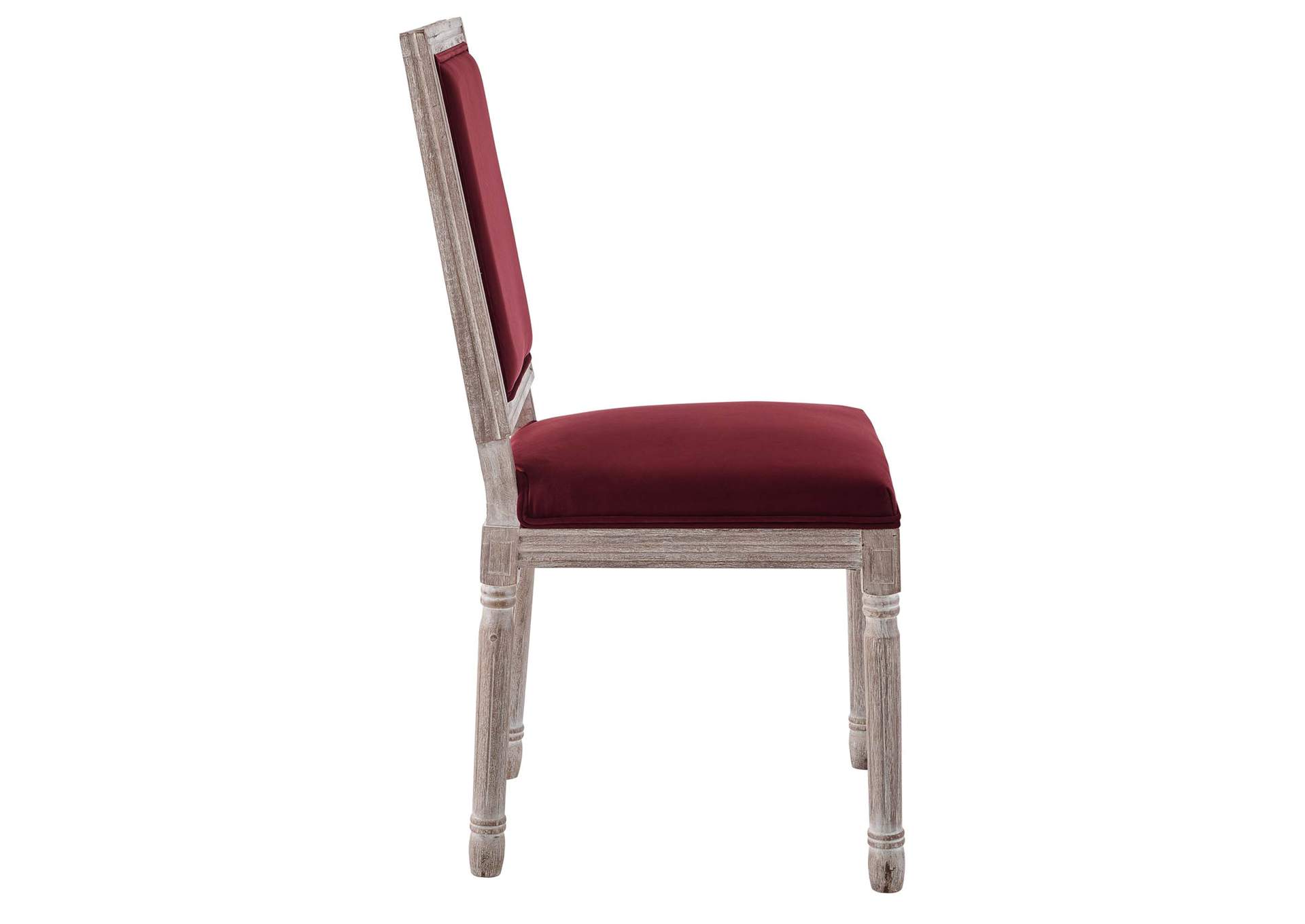 Court French Vintage Performance Velvet Dining Side Chair,Modway