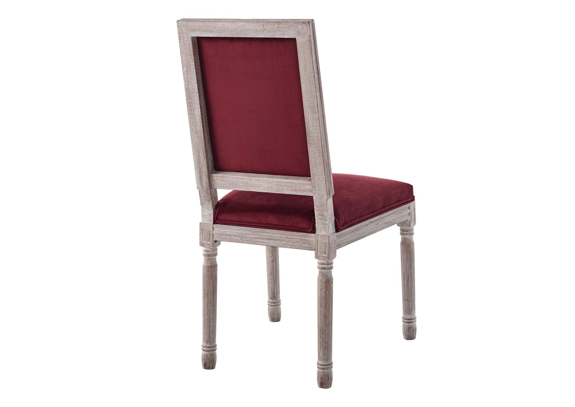 Court French Vintage Performance Velvet Dining Side Chair,Modway