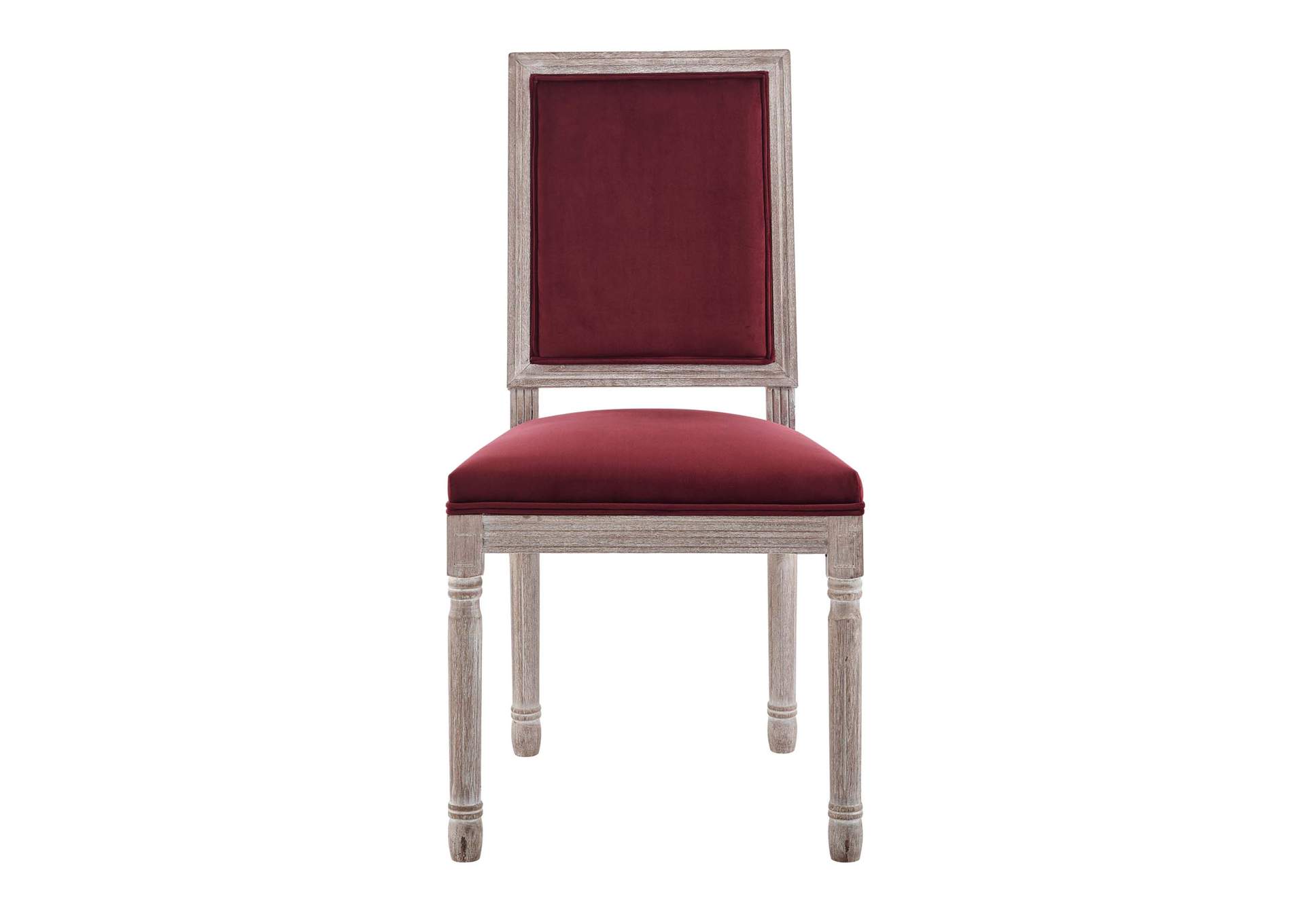 Court French Vintage Performance Velvet Dining Side Chair,Modway