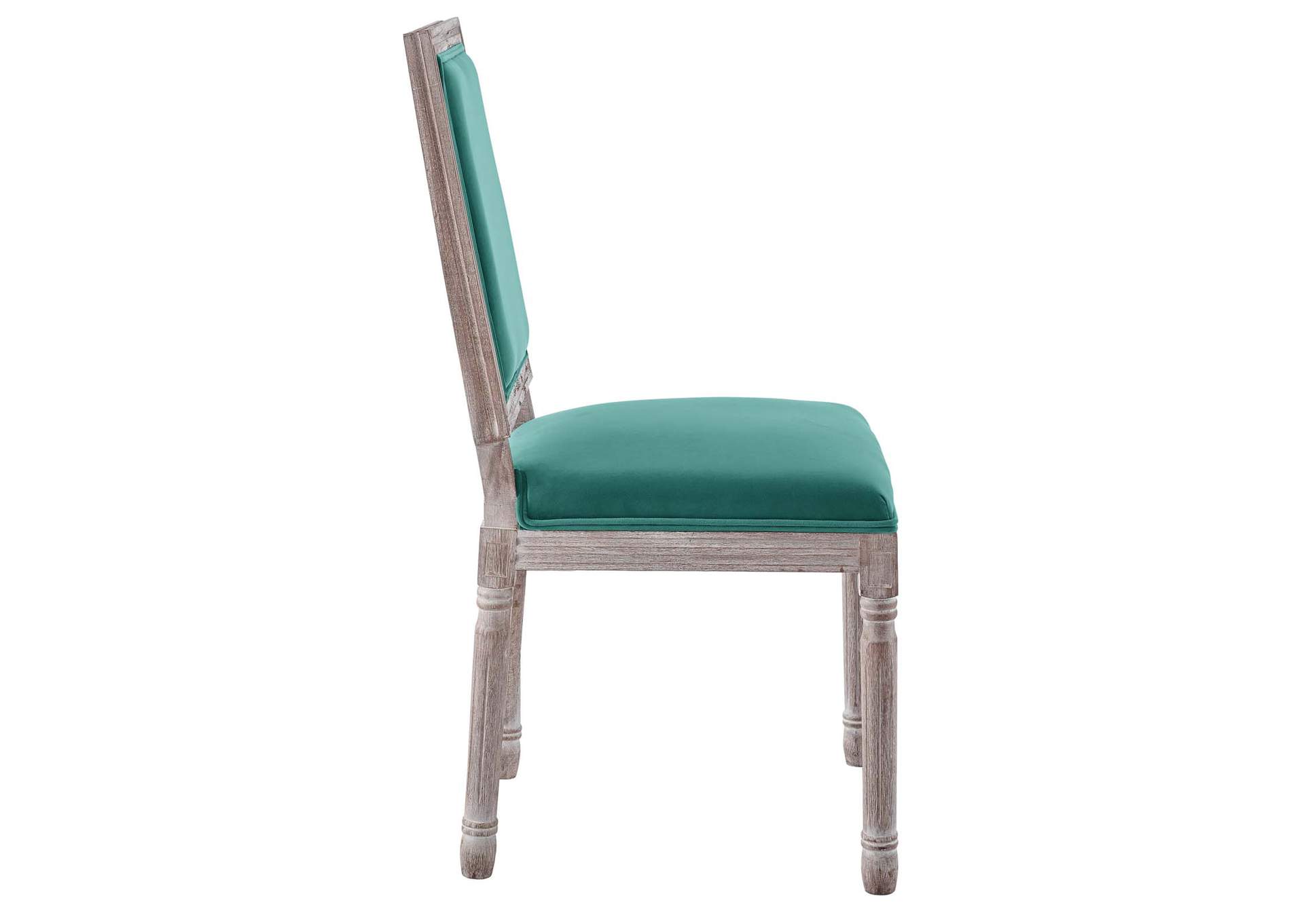 Court French Vintage Performance Velvet Dining Side Chair,Modway