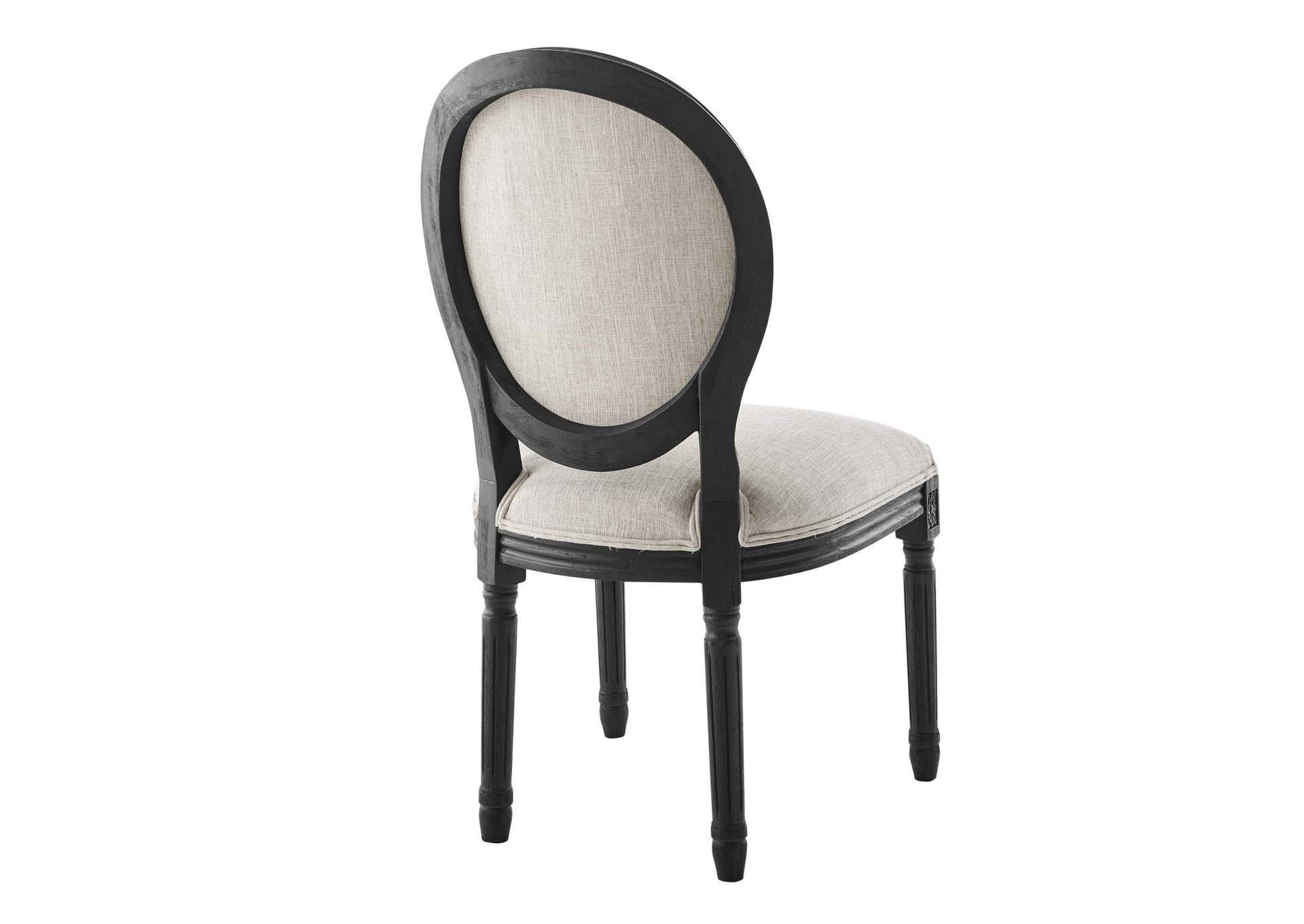 Arise Vintage French Upholstered Fabric Dining Side Chair,Modway