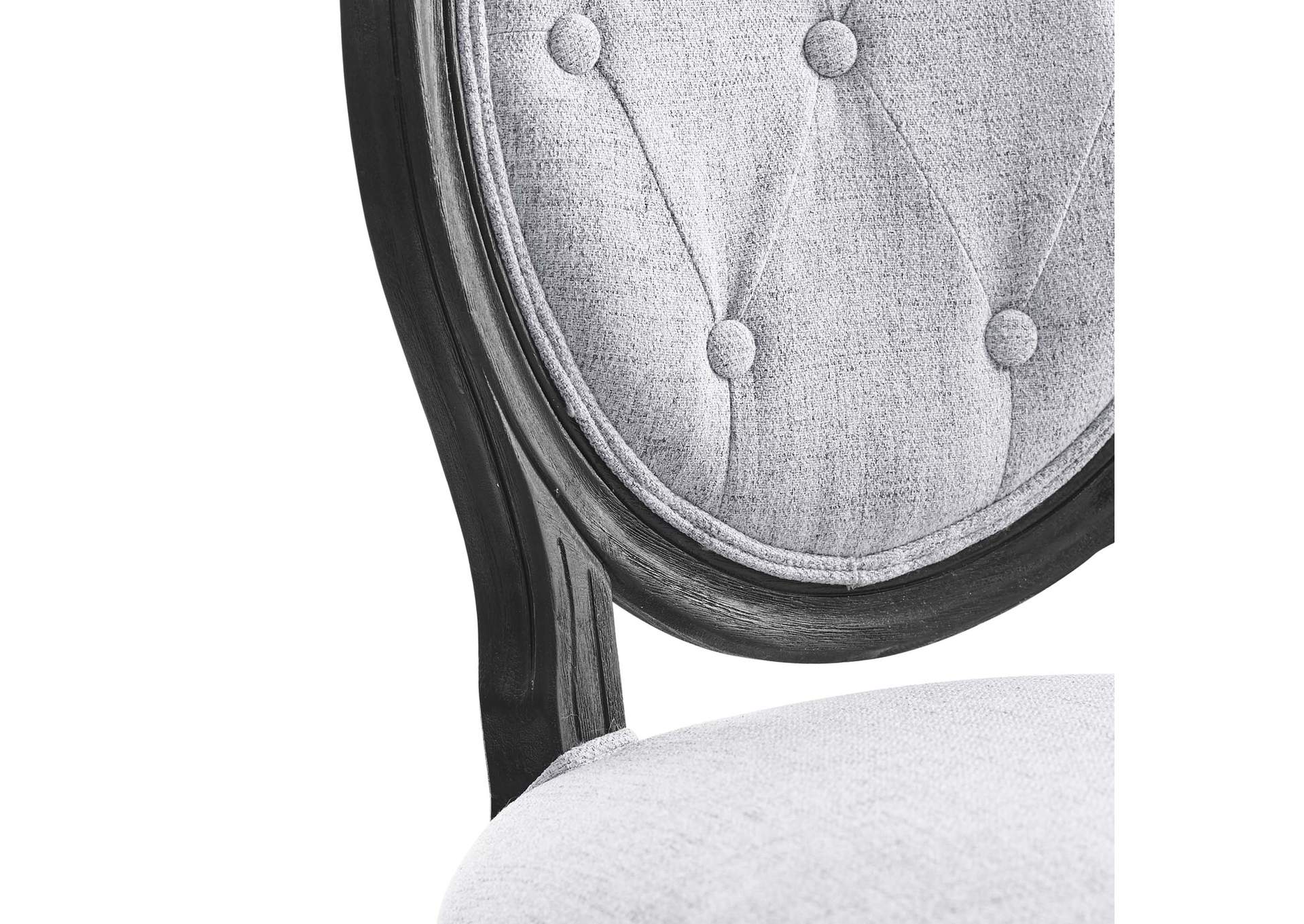 Arise Vintage French Upholstered Fabric Dining Side Chair,Modway