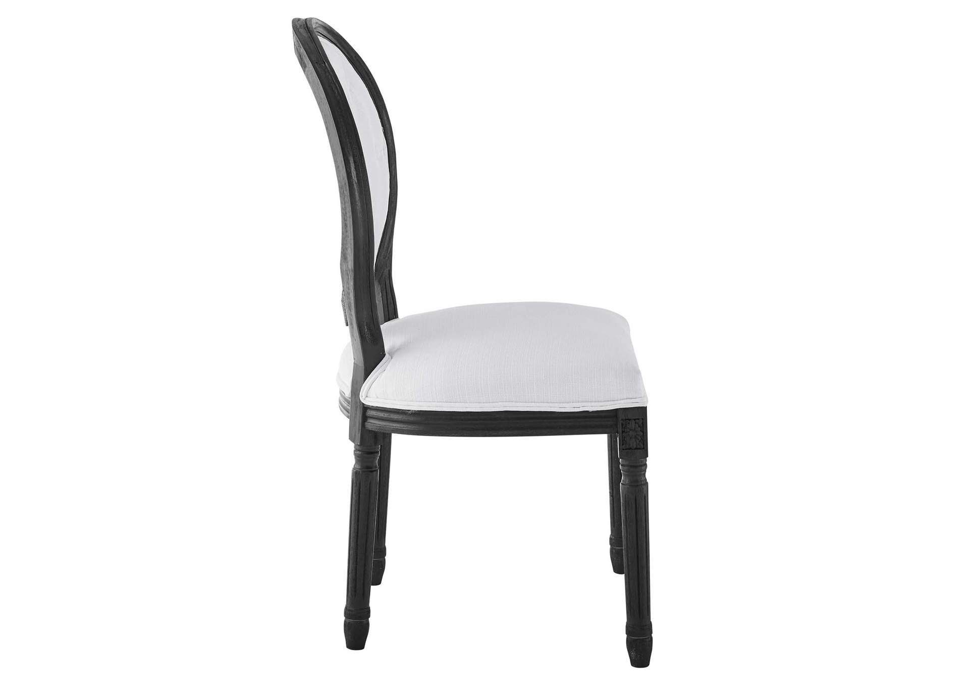 Arise Vintage French Upholstered Fabric Dining Side Chair,Modway