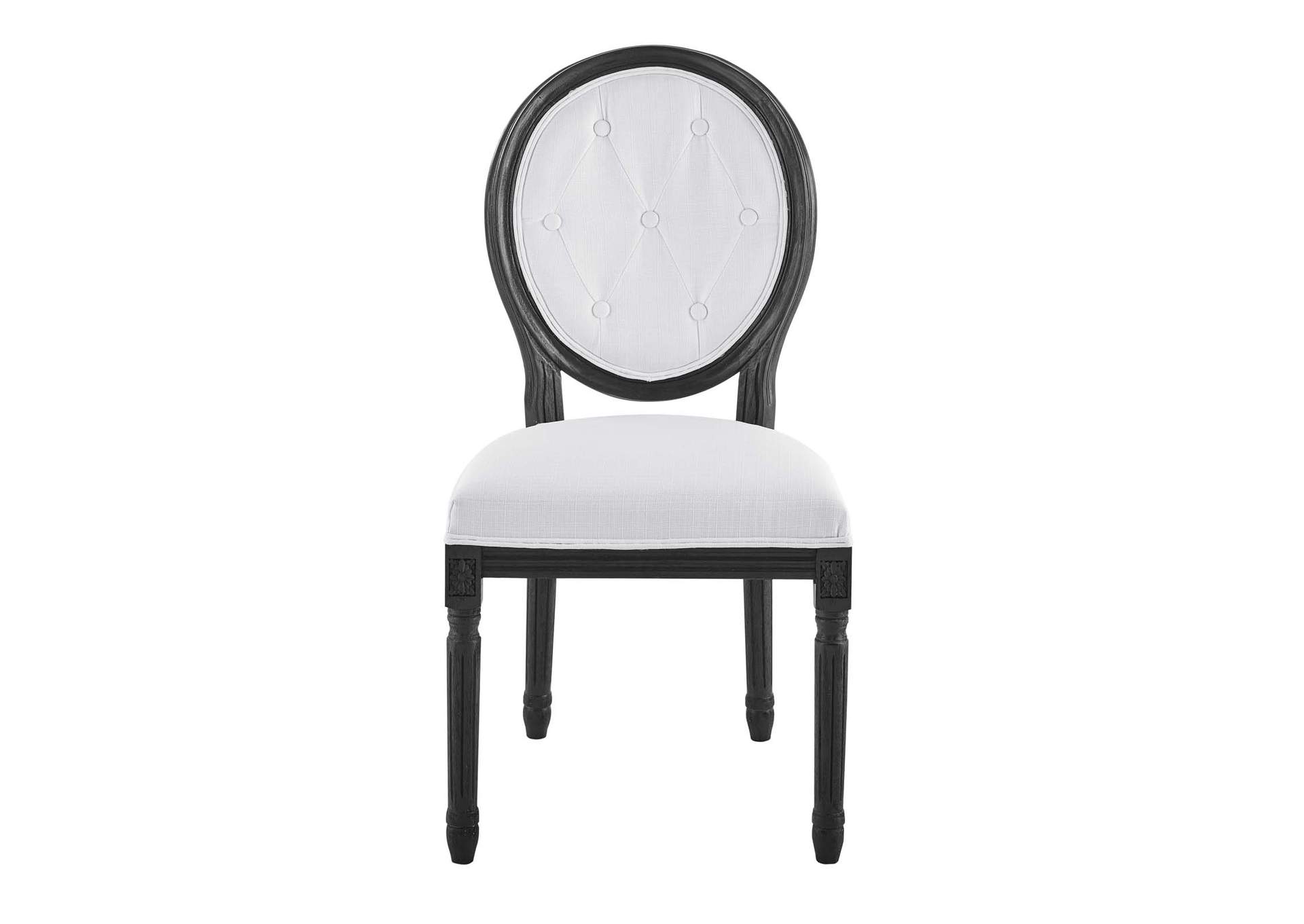 Arise Vintage French Upholstered Fabric Dining Side Chair,Modway
